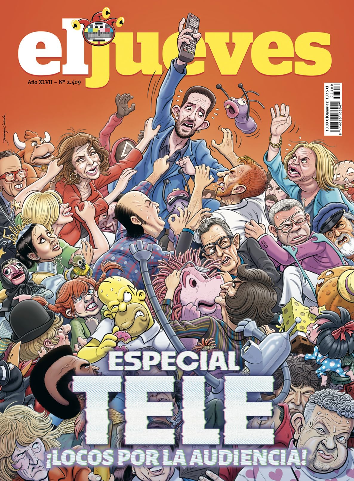 Libro: Revista El Jueves # 2409 | Especial Tele: Locos por la audiencia