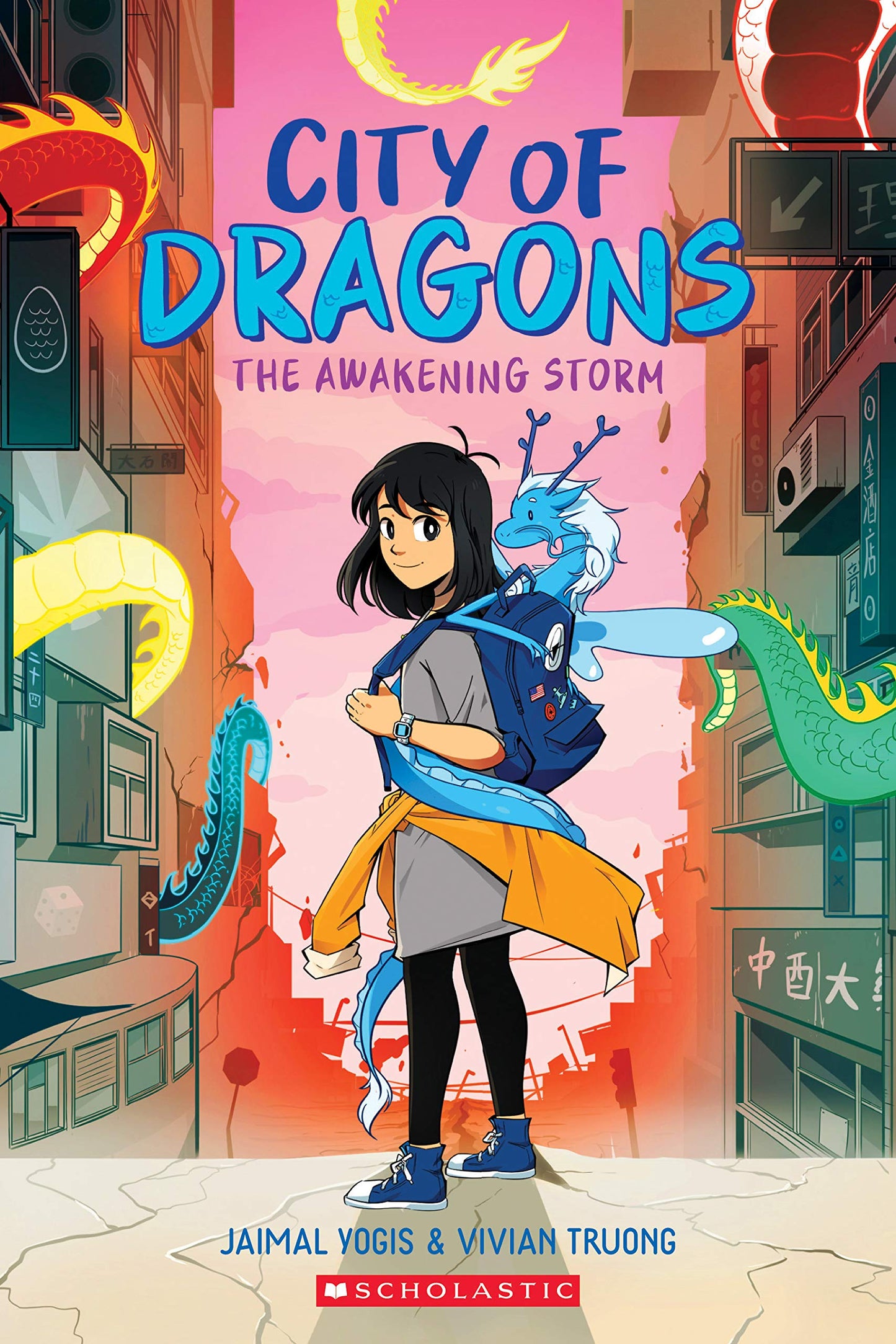 Libro: The Awakening Storm: A Graphic Novel (City of Dragons #1)