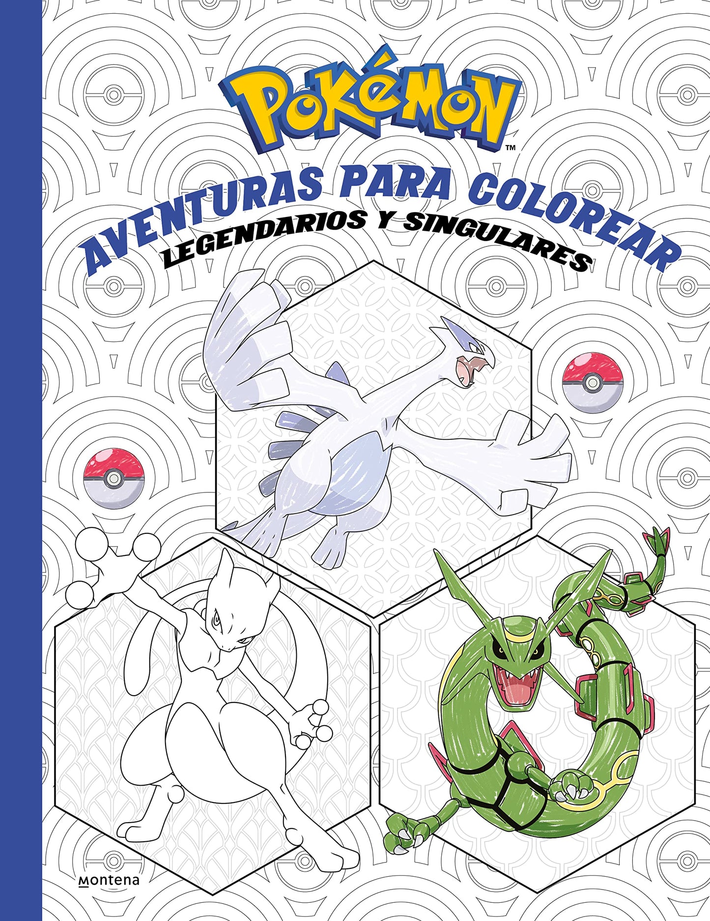 Libro: Pokémon Aventuras para colorear: legendarios y singulares (Colección Pokémon): Legendarios y singulares / Legendary & Mythical Pokémon