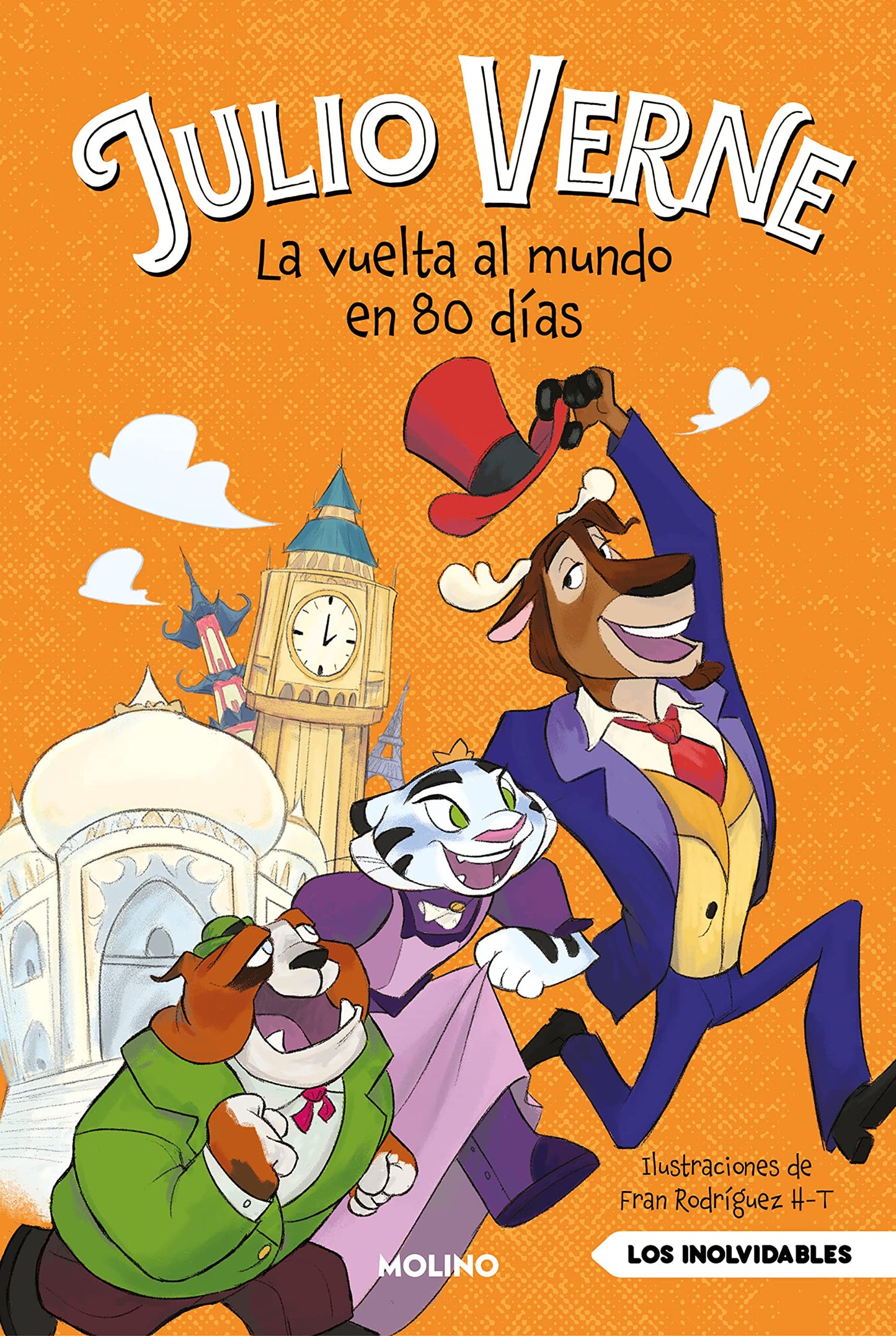 La vuelta al mundo en 80 días (Julio Verne para niños) (Peques)