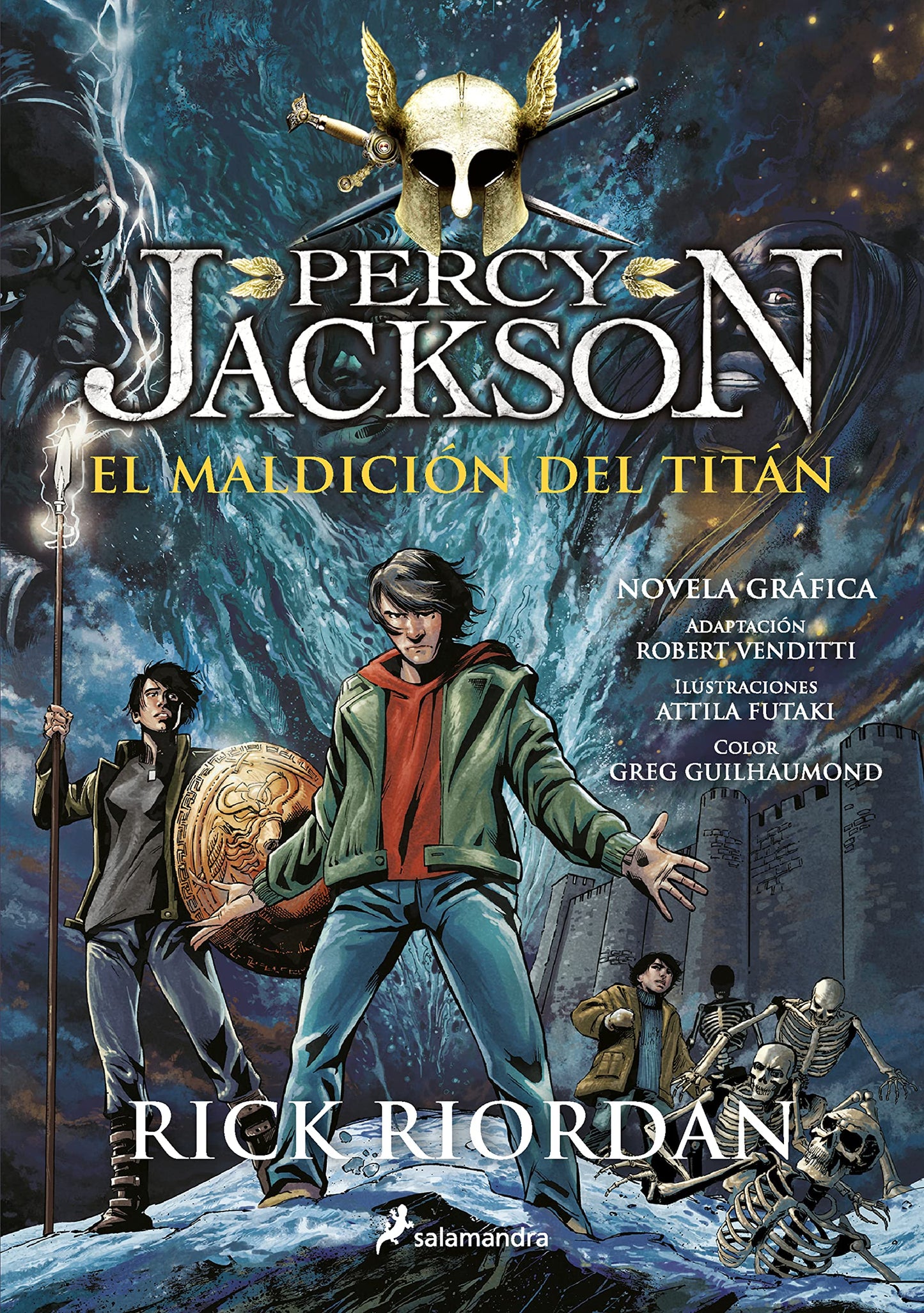 La maldición del titán. Novela gráfica / The Titan's Curse: The Graphic Novel: Percy Jackson y los Dioses del Olimpo III: 3 (Colección Salamandra Middle Grade)
