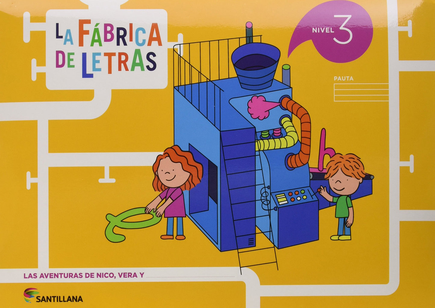 Libro: LA FABRICA DE LAS LETRAS NIVEL 3 (Spanish Edition)
