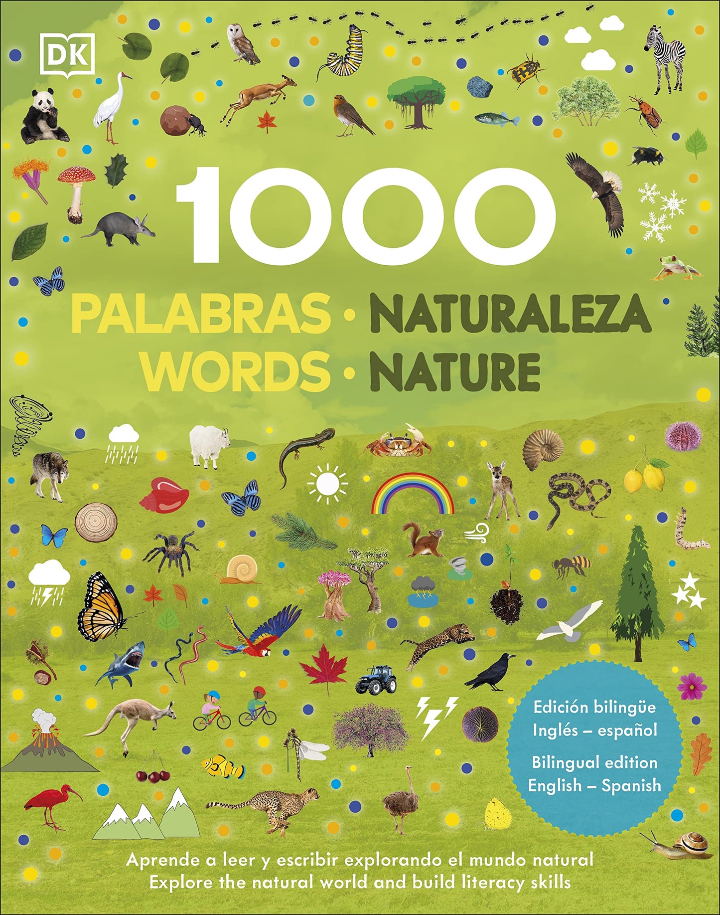Libro: 1000 palabras: Naturaleza / 1000 words: Nature: Aprende vocabulario en inglés y español