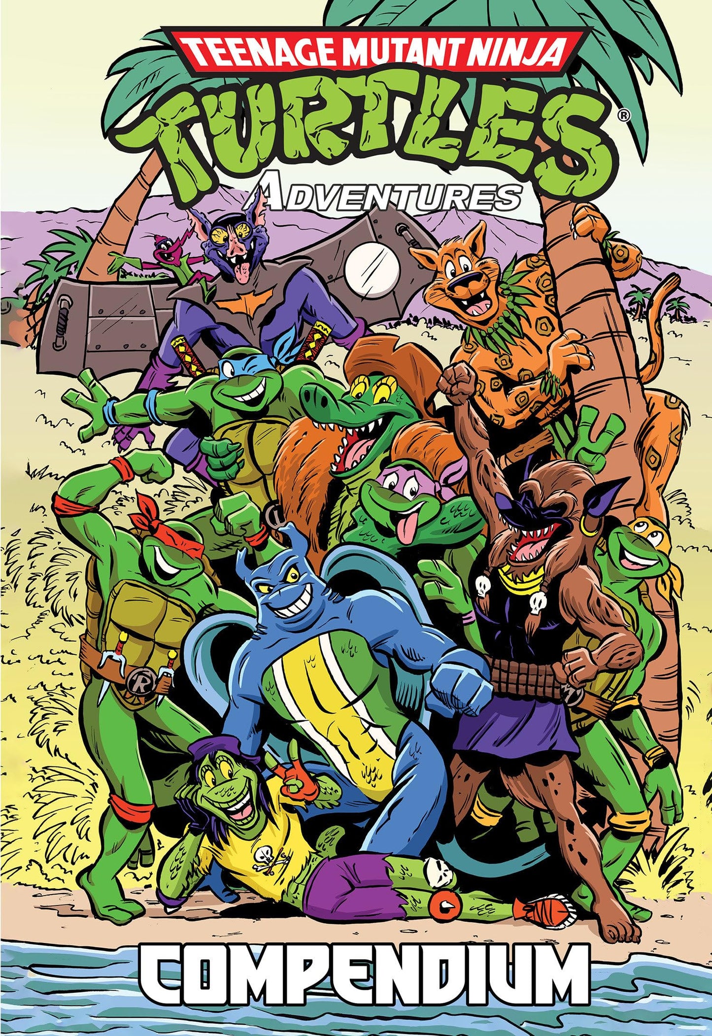 Libro: Teenage Mutant Ninja Turtles Adventures Compendium, Vol. 2