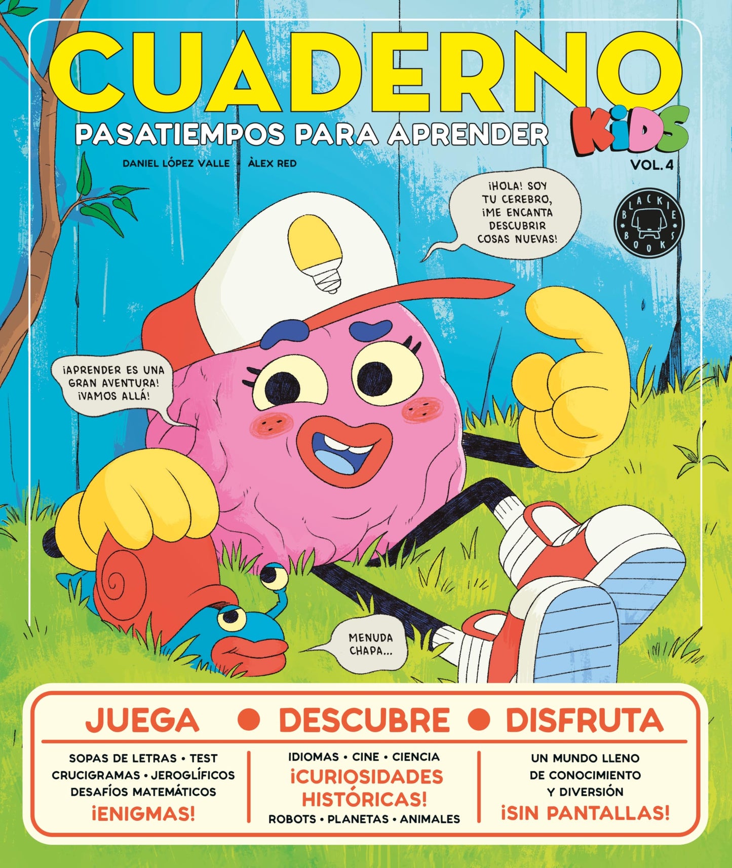 Libro: Cuaderno KIDS vol. 4: Pasatiempos para aprender (CUADERNOS BLACKIE BOOKS)