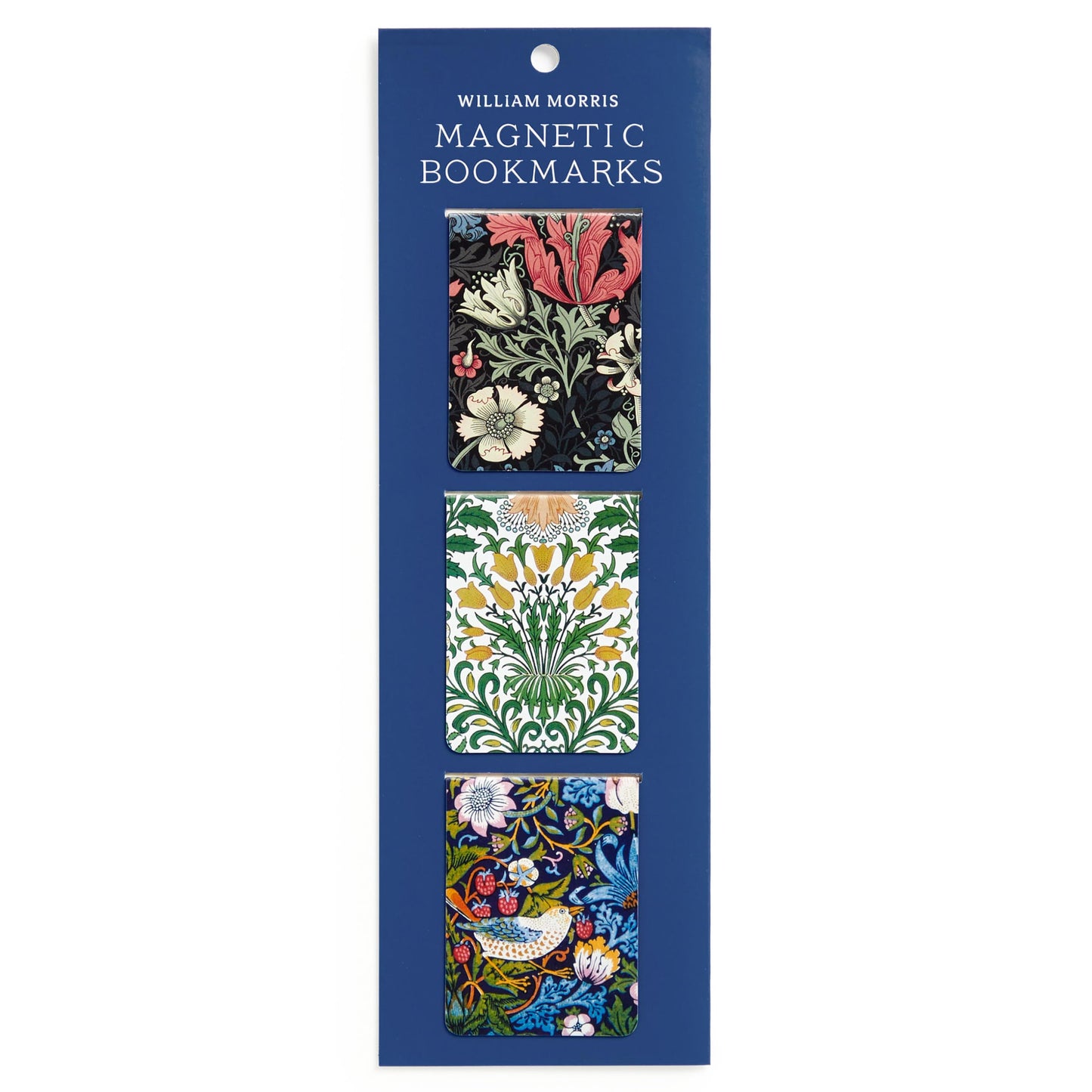 Libro: Galison William Morris – Magnetic Bookmark Set Featuring Three Beautiful Floral William Morris Prints