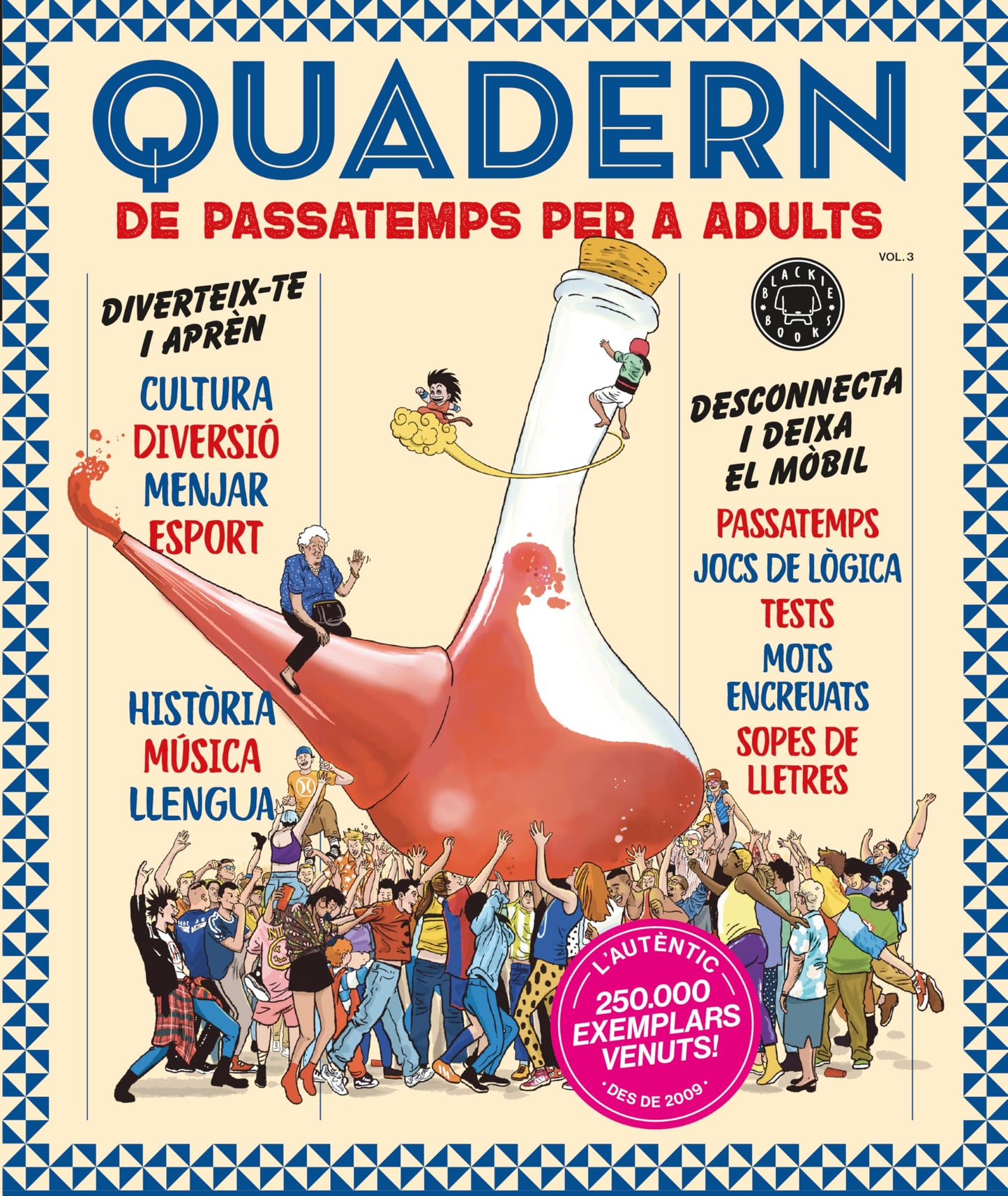 Libro: Quadern Blackie vol.3: Quadern de passatemps per a adults (QUADERNS BLACKIE BOOKS)