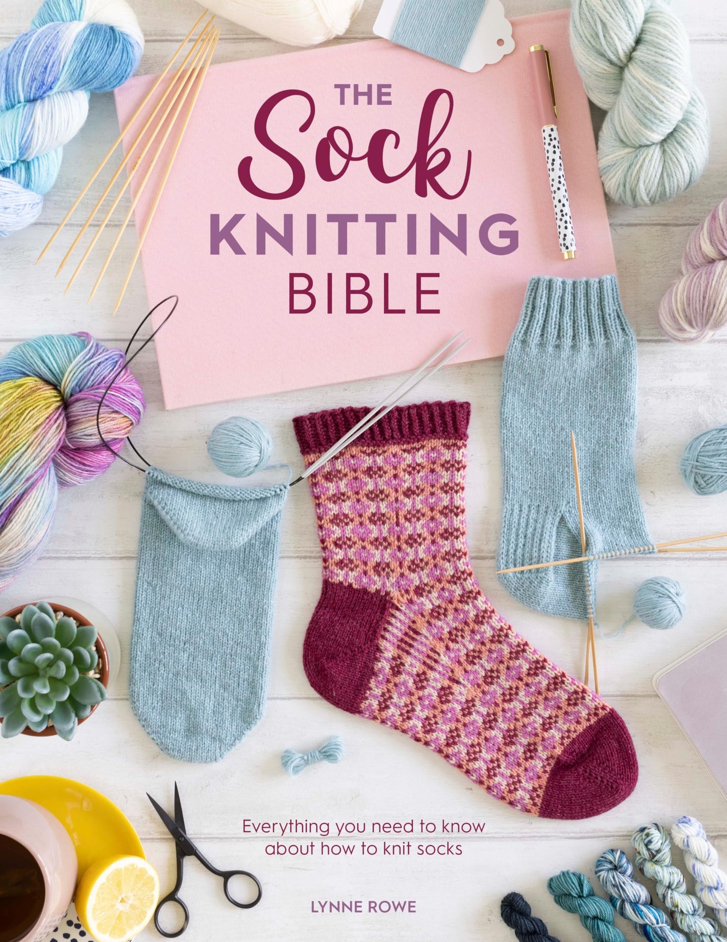 Libro: The Sock Knitting Bible: Everything you need to know about how to knit socks