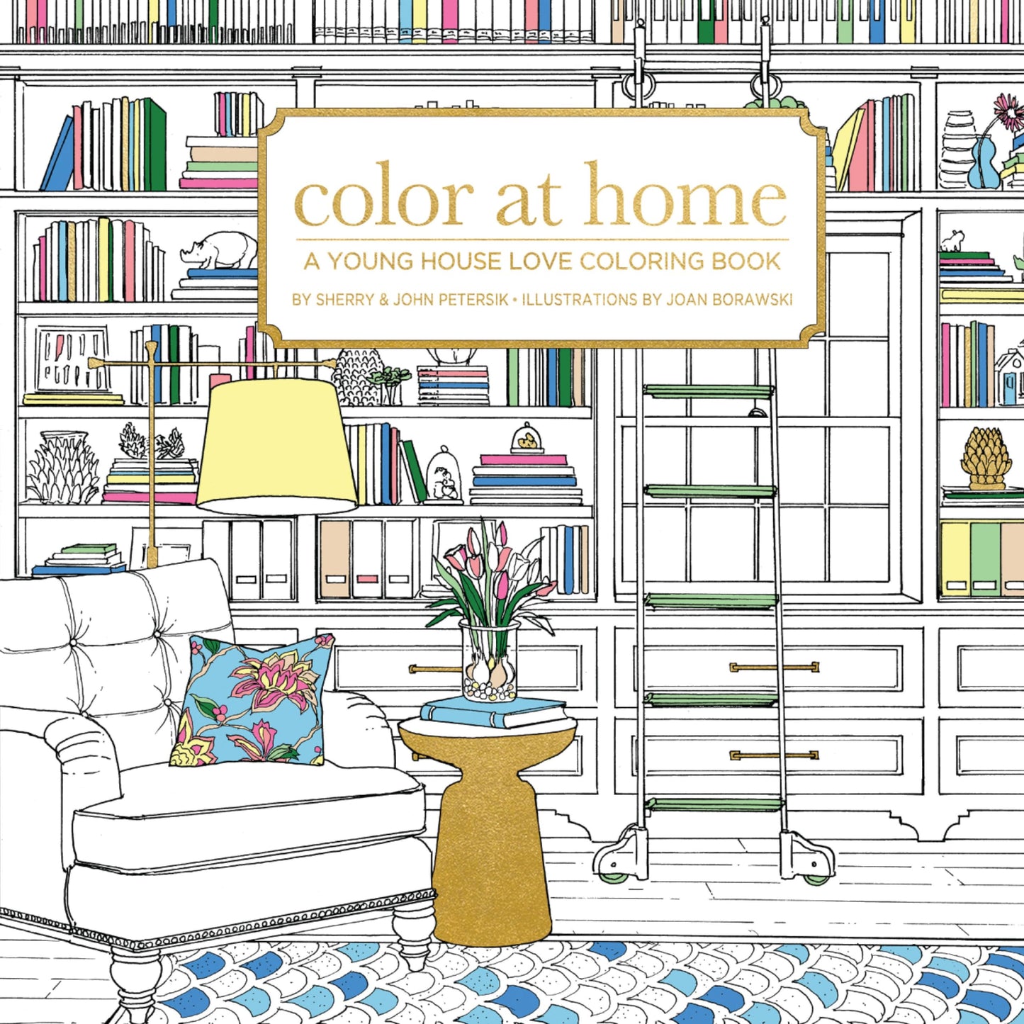 Libro: Color At Home: A Young House Love Coloring Book