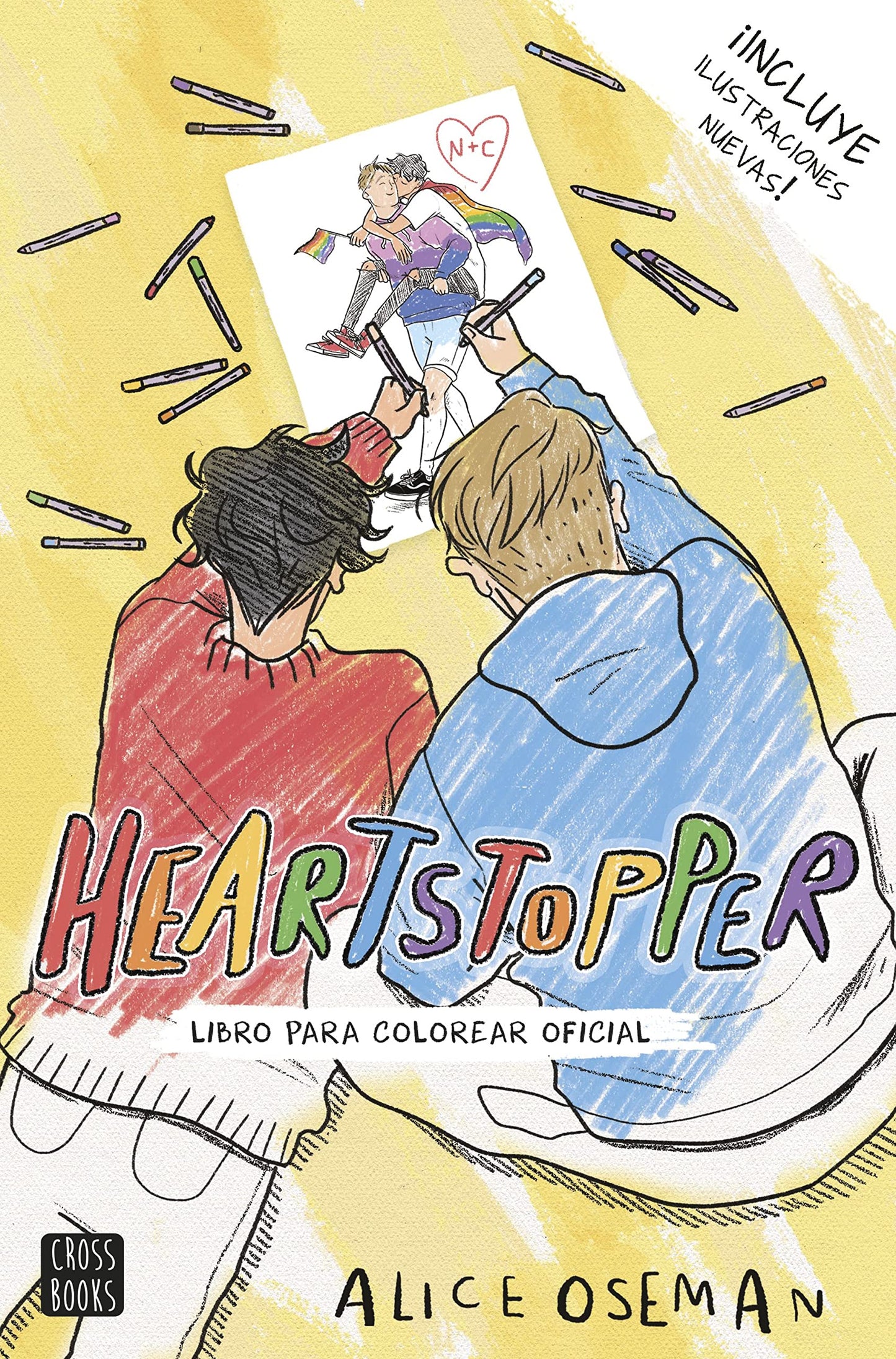 Libro: Heartstopper: Libro para colorear oficial (Ficción)
