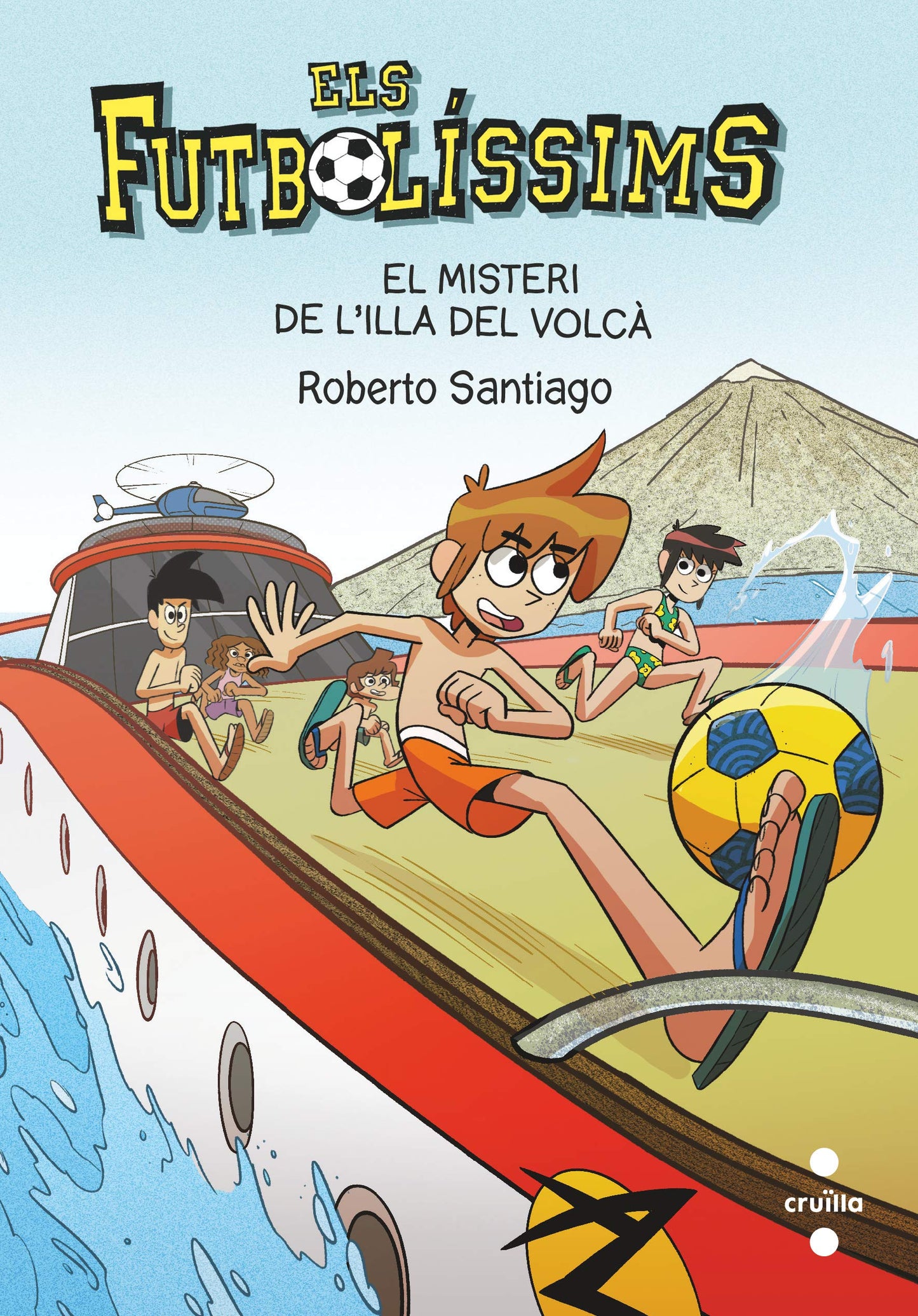 Libro: Els Futbolíssims 18: El misteri de l'illa del volcà