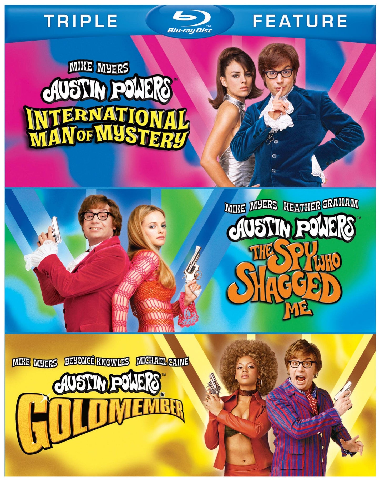 Libro: Austin Powers: International Man of Mystery / Austin Powers: Spy Who Shagged Me, The / Austin Powers: Goldmember (BD) (3FE)