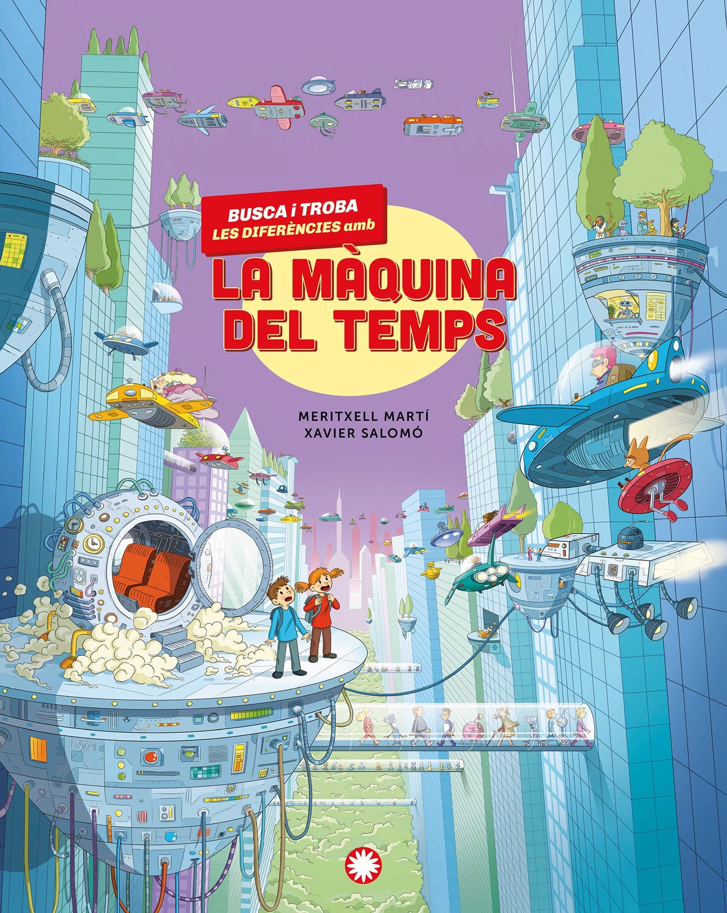 Libro: Busca i troba les diferències amb la màquina del temps: 2