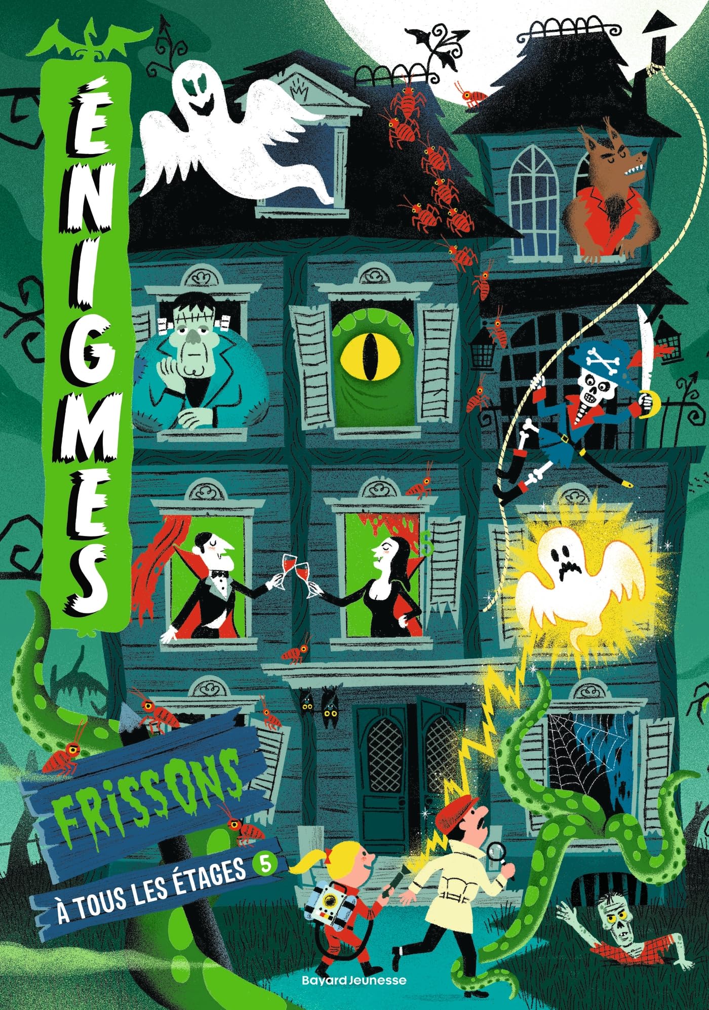 Libro: Énigmes à tous les étages, Tome 05: Frissons