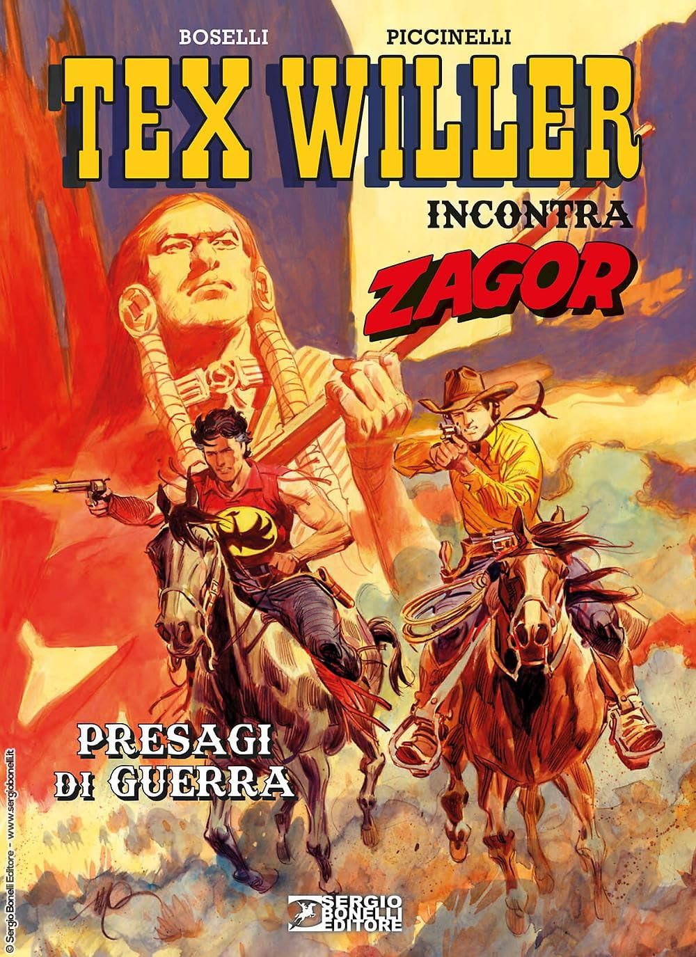 Libro: TEX WILLER ZAGOR. PRESAGI