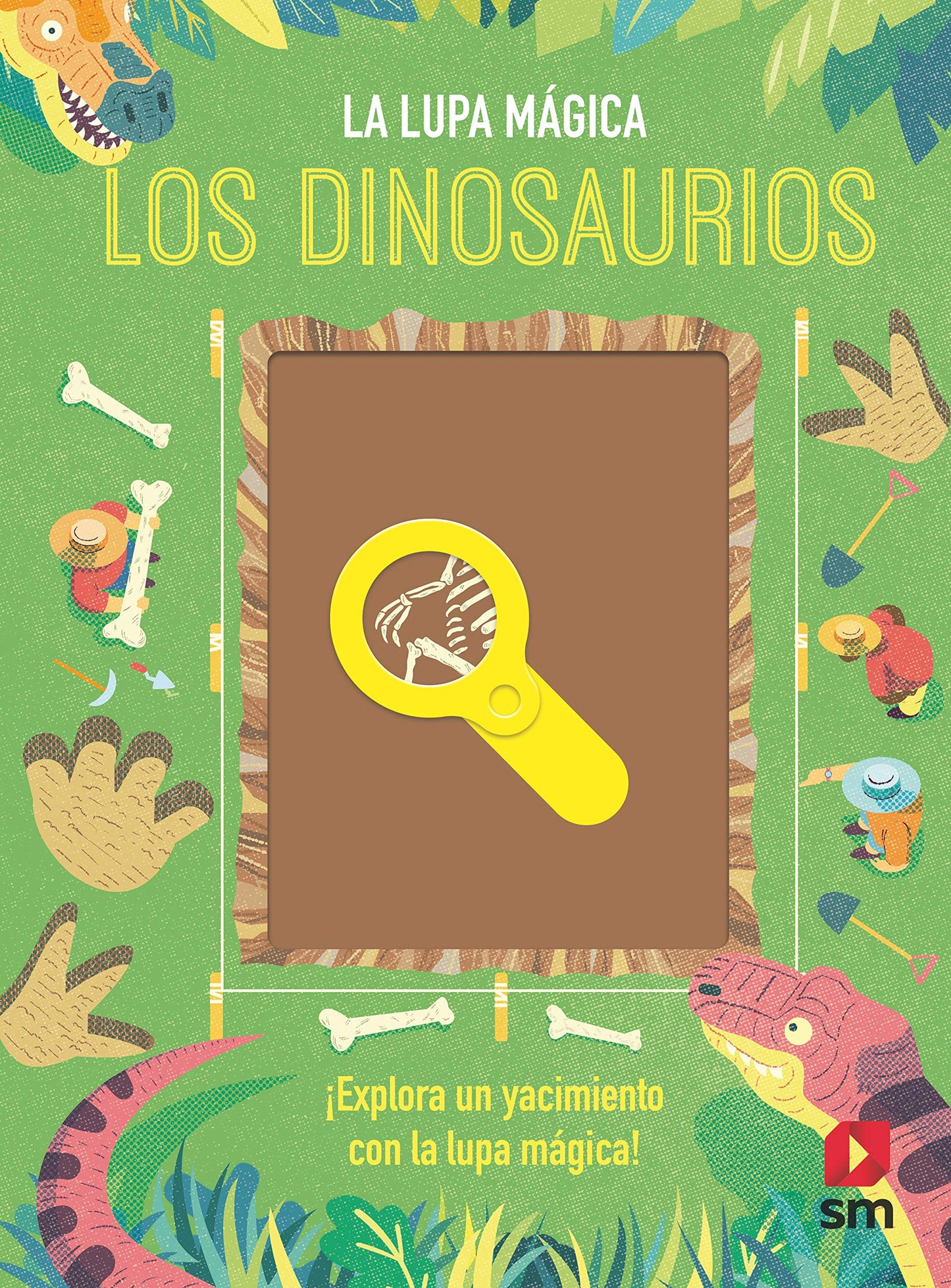 Libro: Los dinosaurios (La lupa mágica)