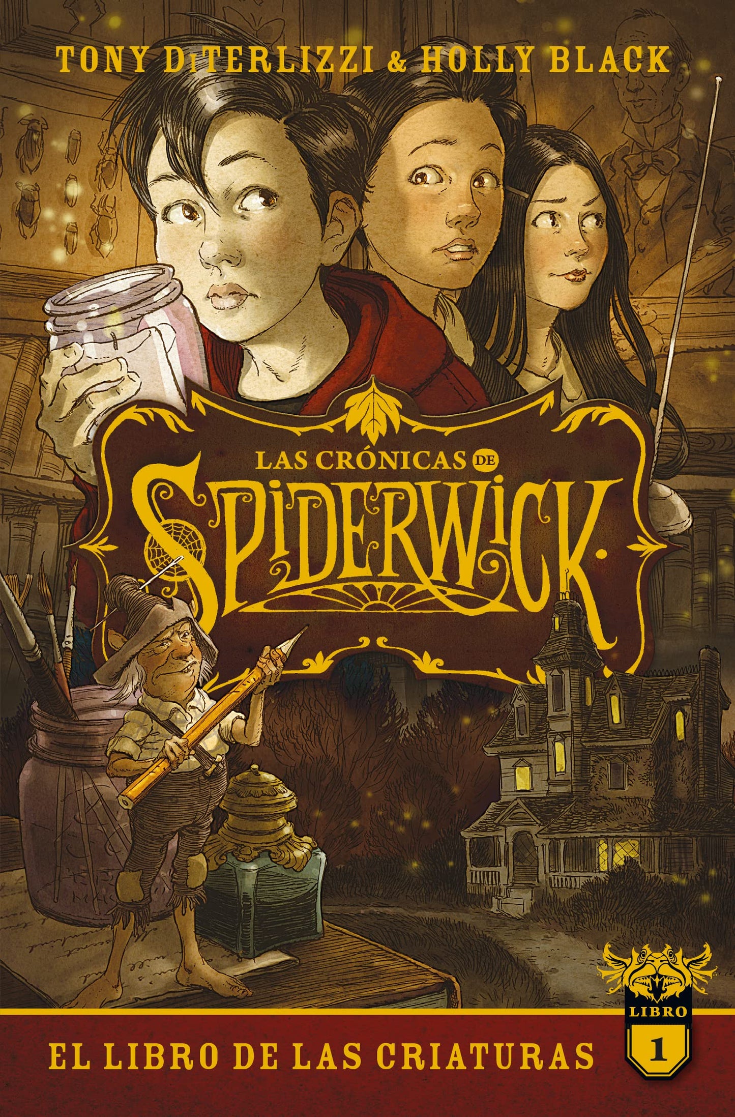 Libro: Las crónicas de Spiderwick Vol. 1: El libro de las criaturas (#Fantasy)