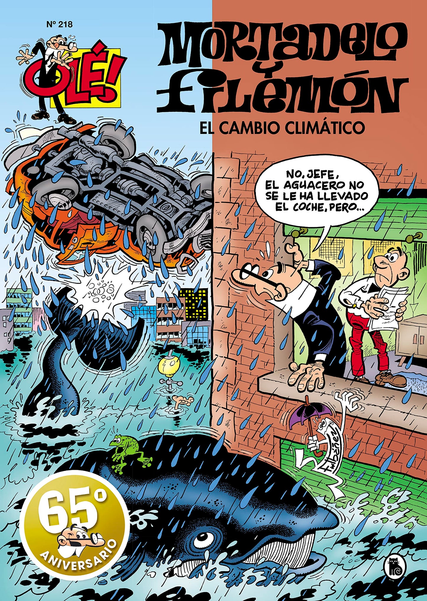 Mortadelo y Filemón. El cambio climático (Olé! Mortadelo 218) (Bruguera Clásica)