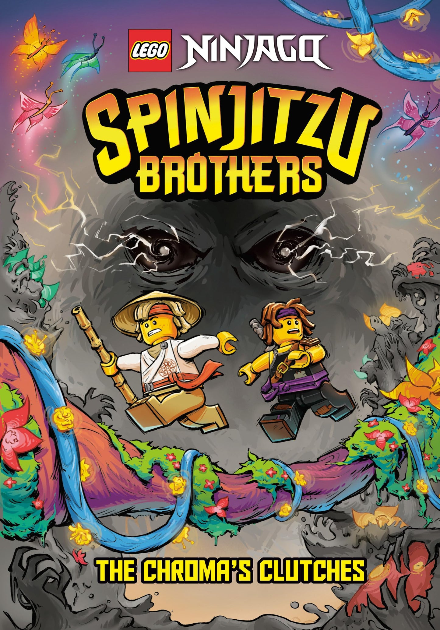 Libro: Spinjitzu Brothers #4: The Chroma's Clutches (LEGO Ninjago) (A Stepping Stone Book)