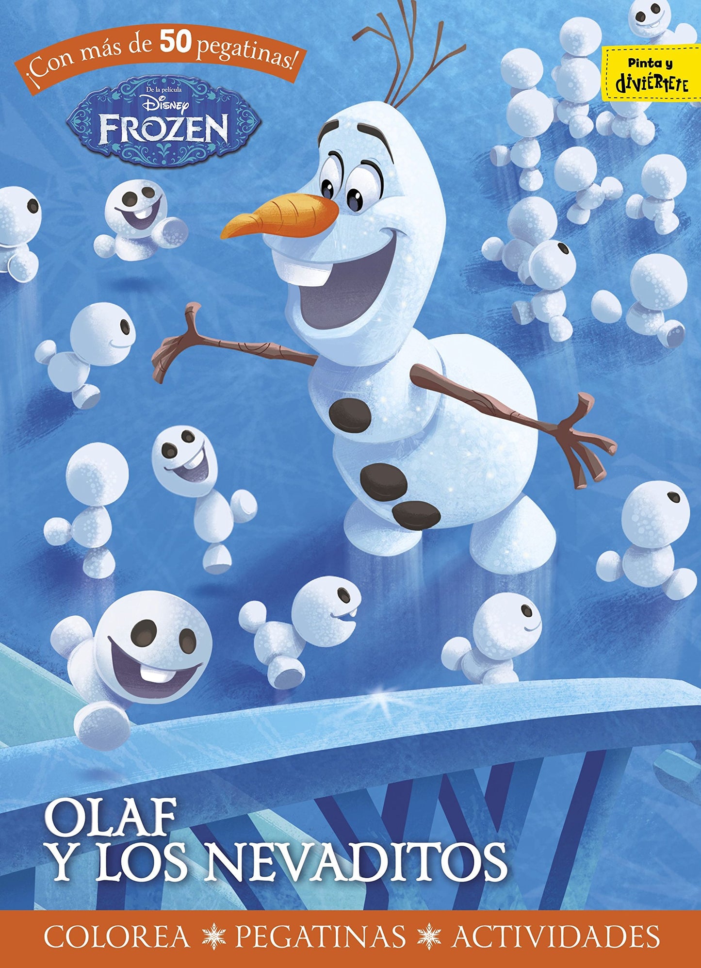 Libro: Frozen. Olaf y los nevaditos: Colorea. Pegatinas. Actividades (Disney. Frozen)