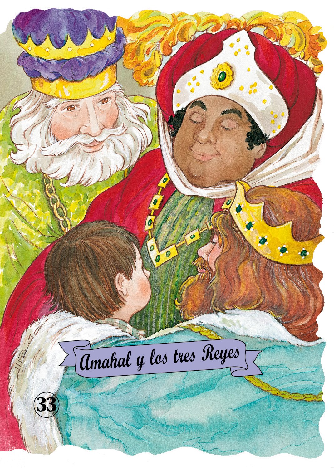 Libro: Amahal y los tres Reyes: Amahl and the Three Kings: 33 (Troquelados clásicos)