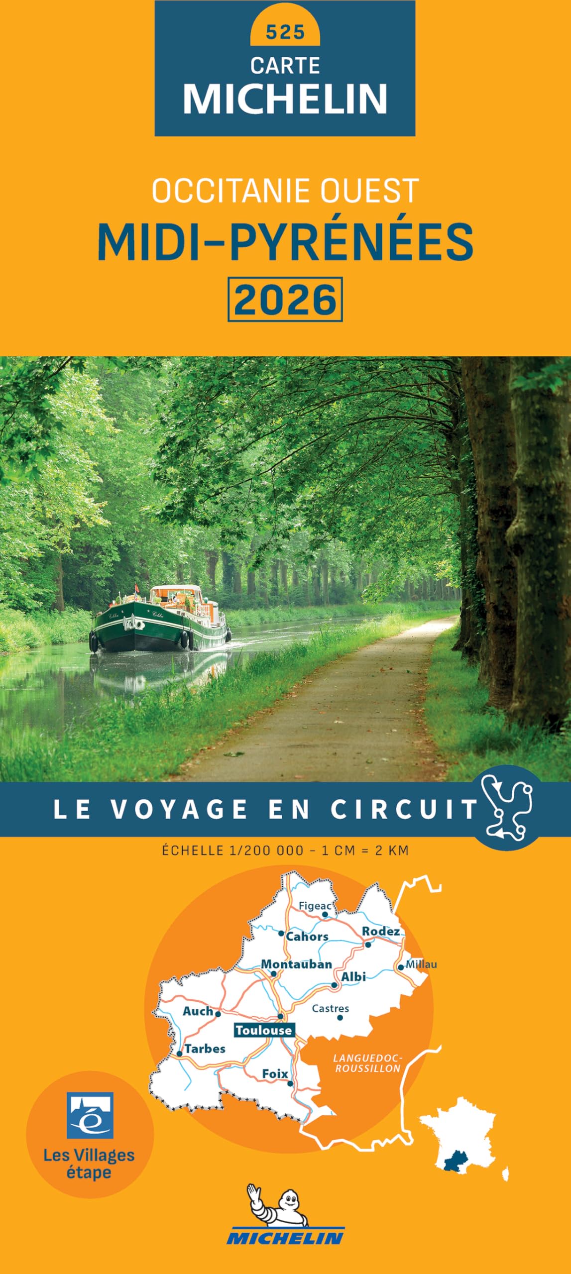 Libro: Carte Régionale Midi-Pyrénées 2026: Occitanie Ouest