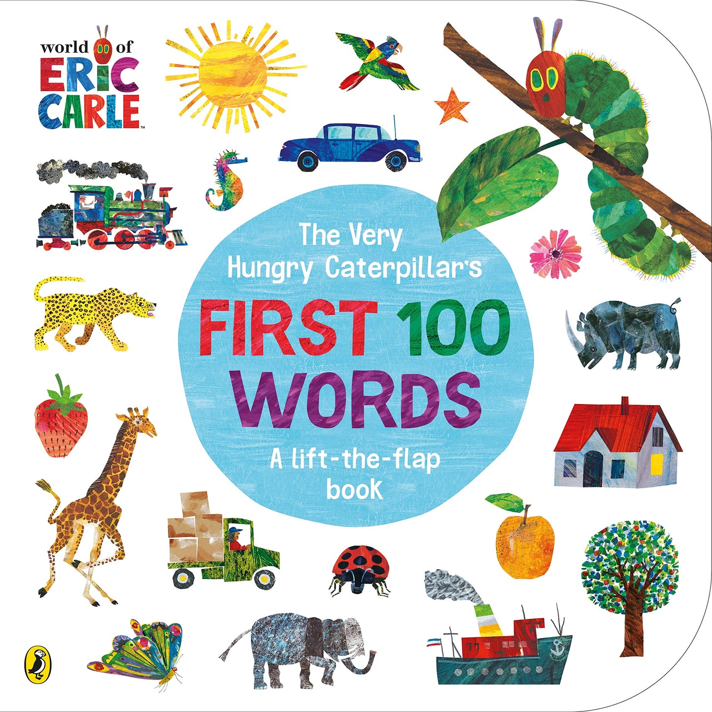 Libro: The Very Hungry Caterpillar's First 100 Words: An early-learning lift-the-flap board book for toddlers