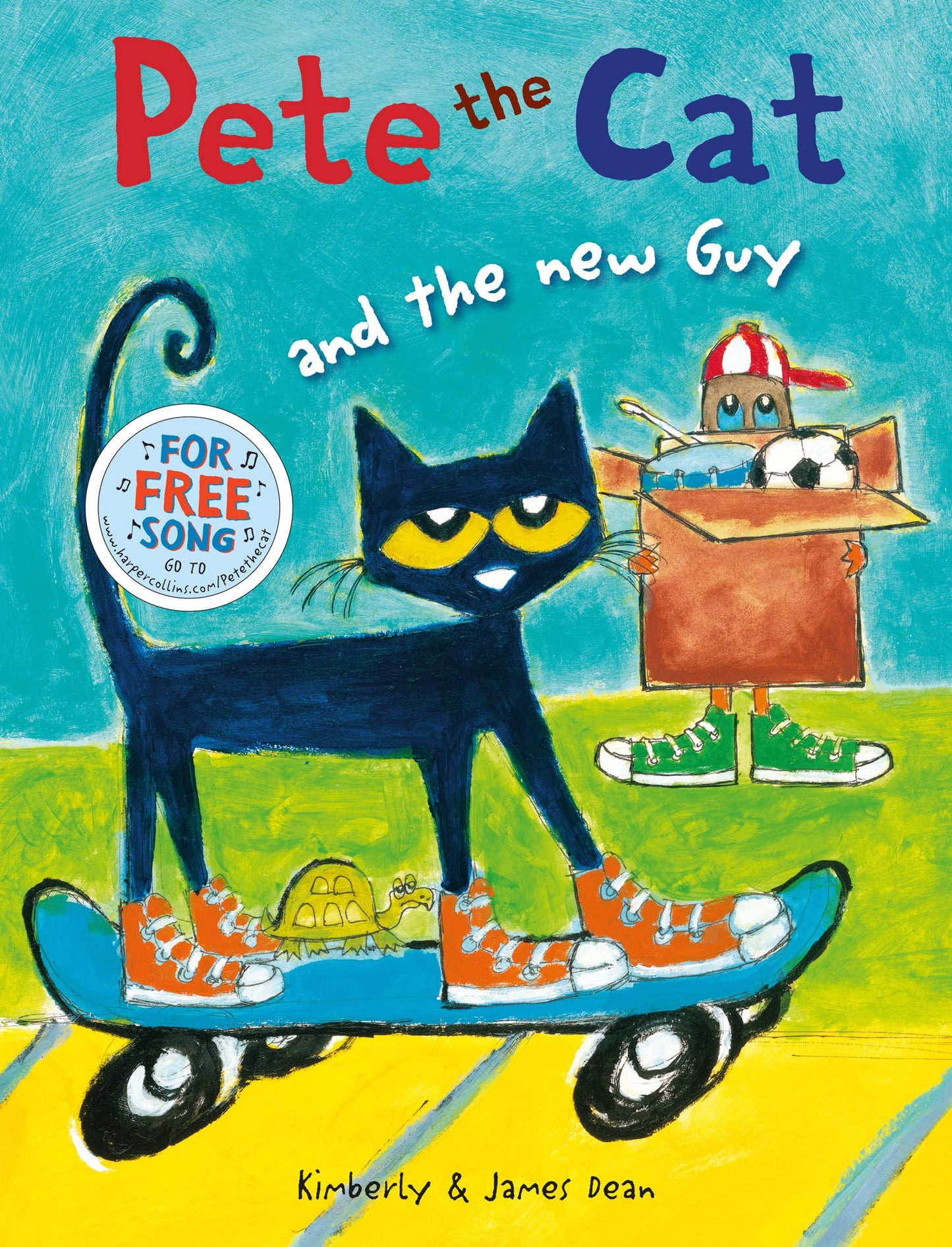 Libro: Pete the Cat and the New Guy: A Groovy Children's Picture Book with a Sing-Along Song