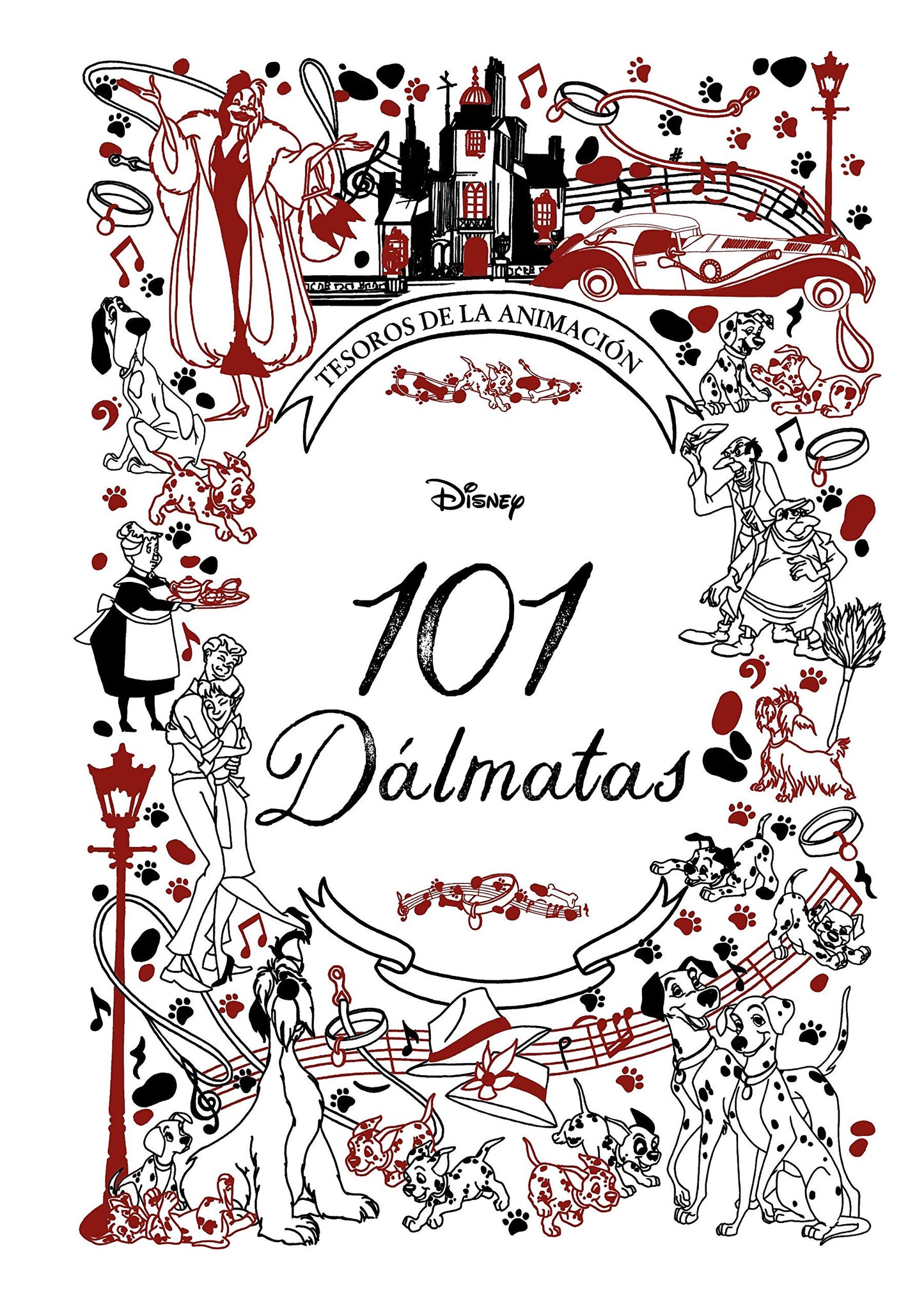 Libro: 101 Dálmatas. Tesoros de la animación: Cuento