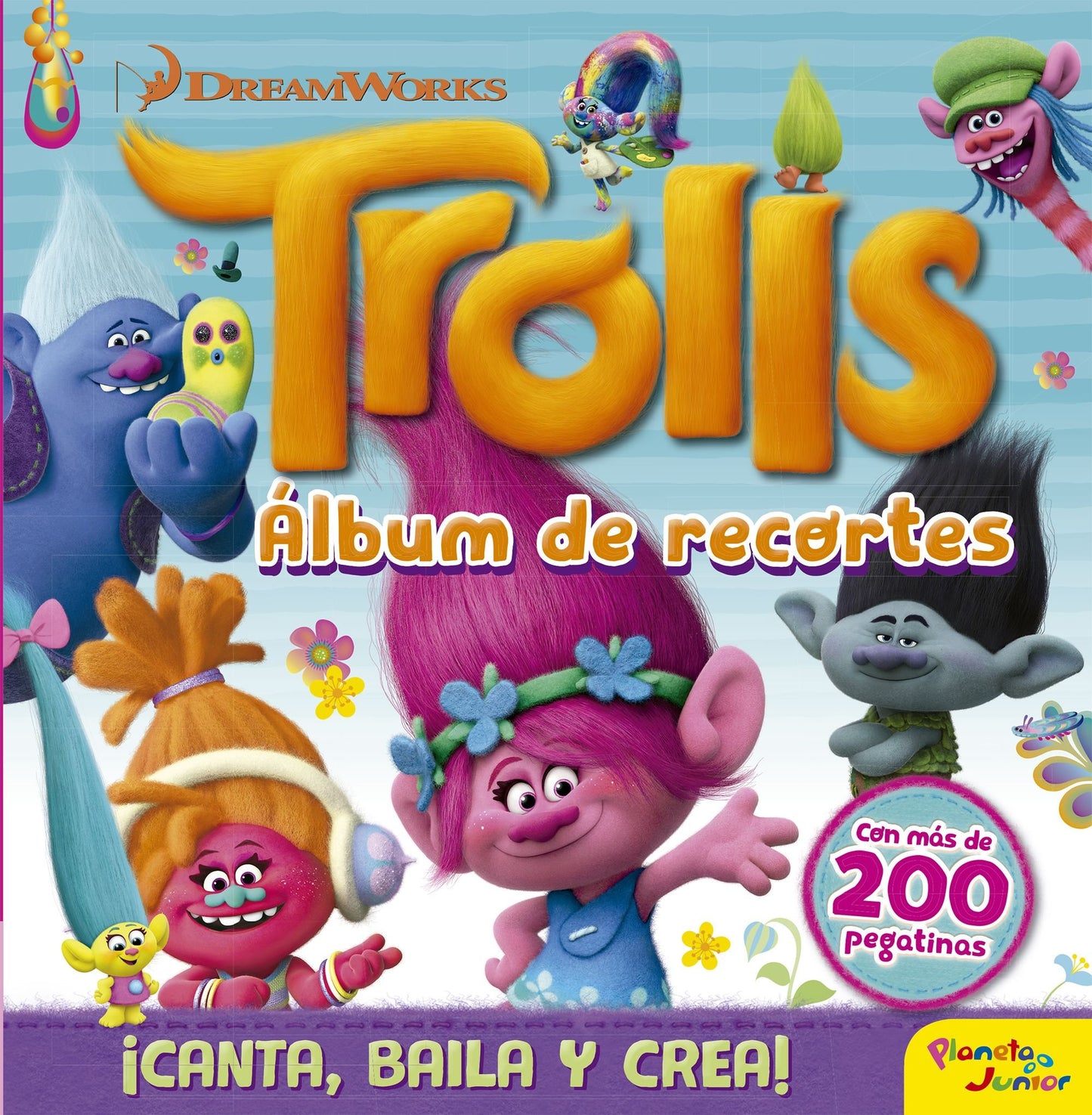 Libro: Trolls. Álbum de recortes