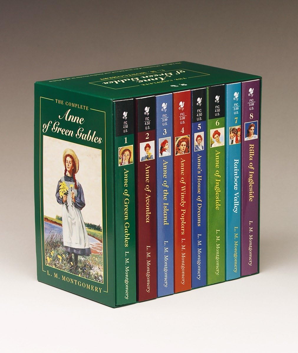Libro: Anne of Green Gables, Complete 8-Book Box Set: Anne of Green Gables; Anne of the Island; Anne of Avonlea; Anne of Windy Poplar; Anne's House of ... Rainbow Valley; Rilla of Ingleside: 1-8
