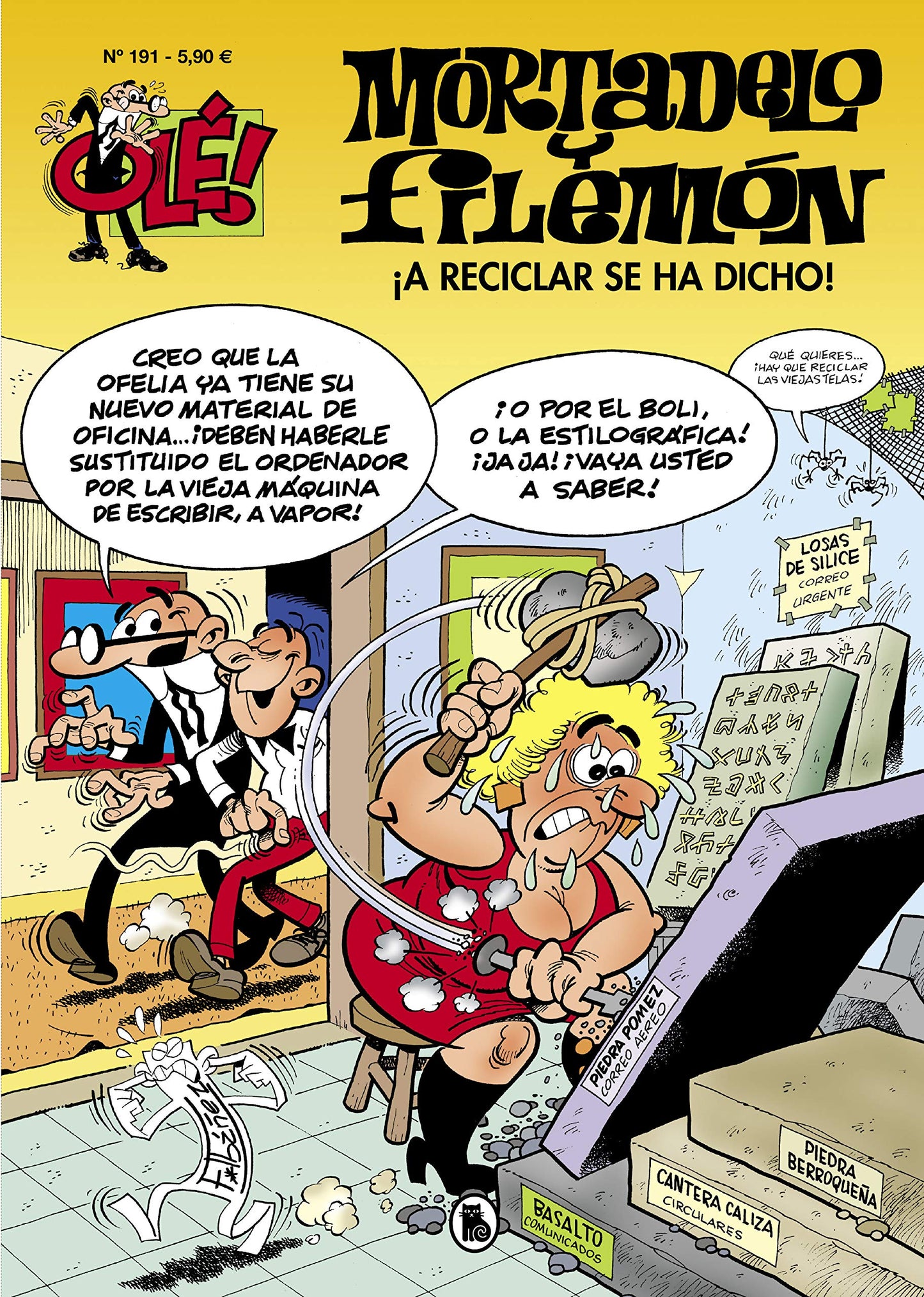 Mortadelo y Filemón. ¡A reciclar se ha dicho! (Olé! Mortadelo 191) (Bruguera Clásica)