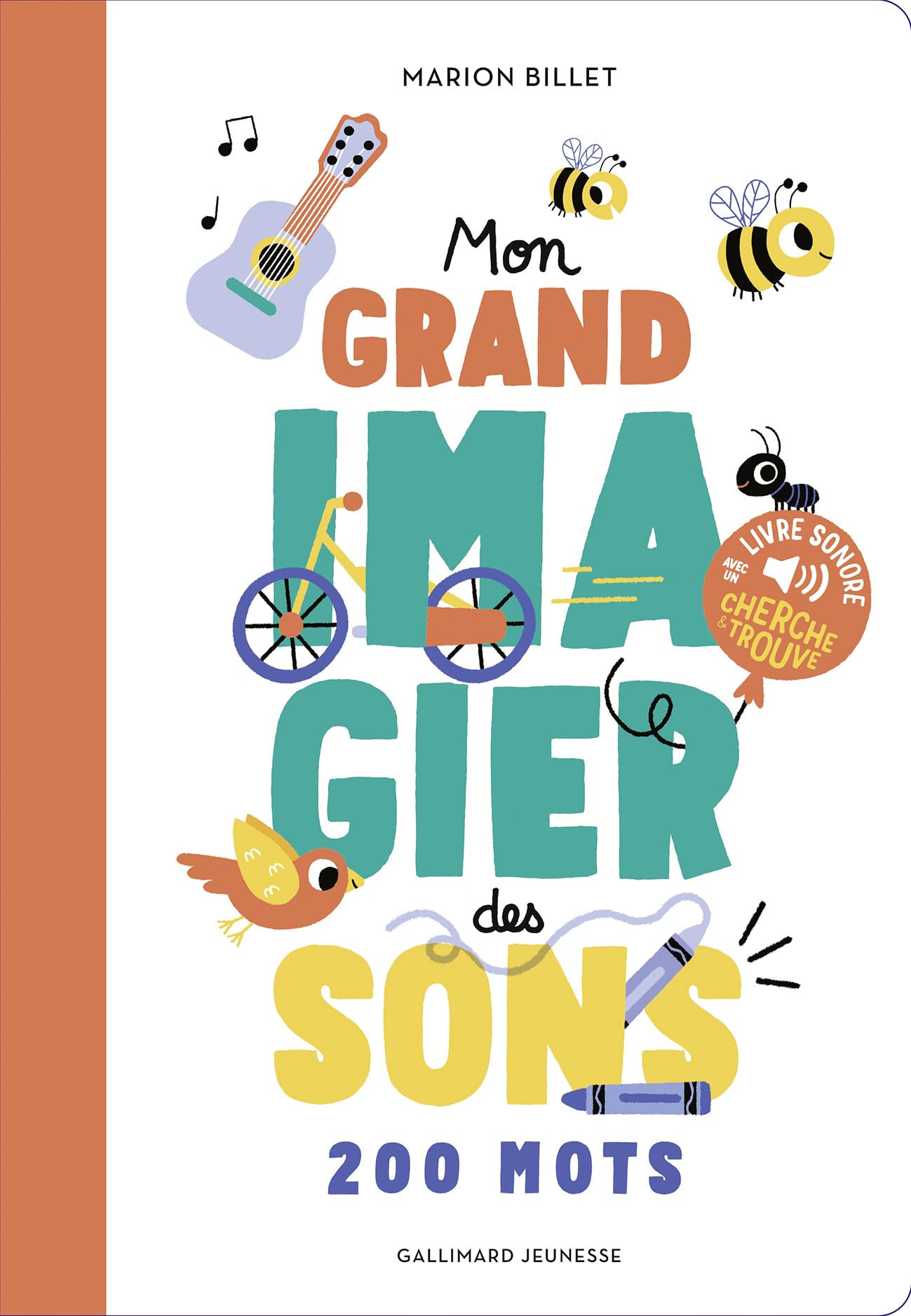 Libro: Mon grand imagier des sons: Des sons à écouter, des images à regarder