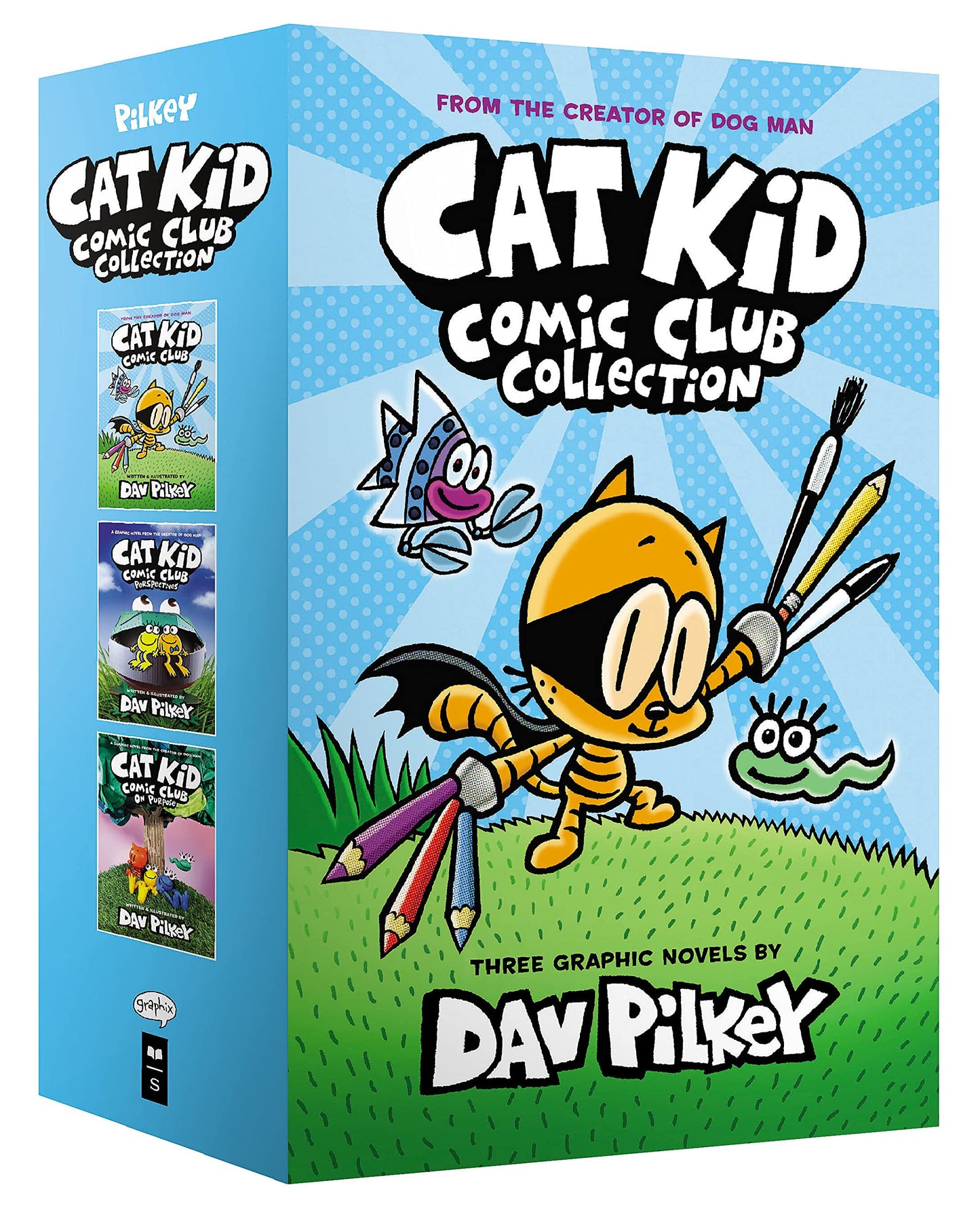 Libro: The Cat Kid Comic Club Collection: From the Creator of Dog Man (Cat Kid Comic Club #1-3 Boxed Set)