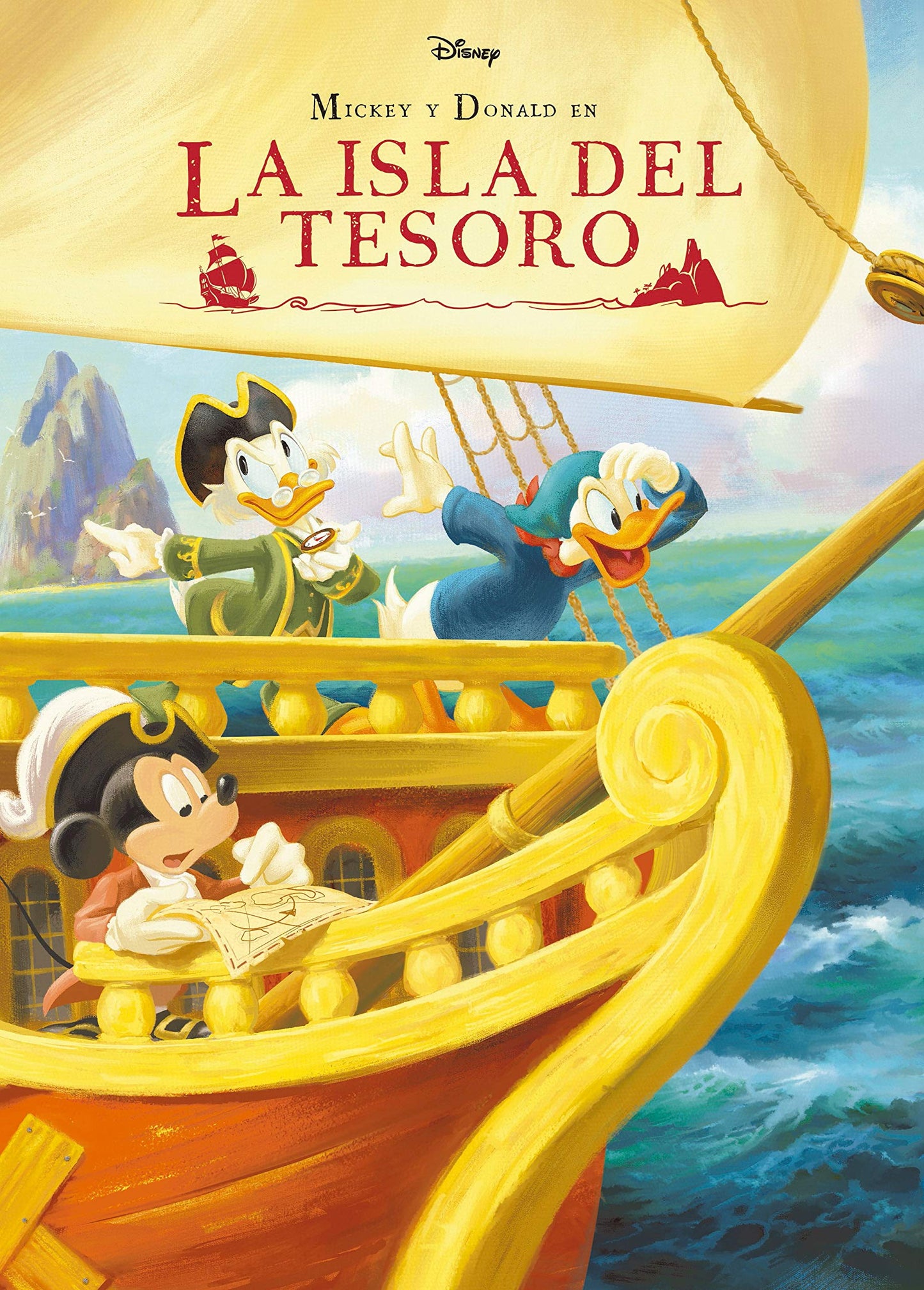 Mickey y Donald en La Isla del Tesoro: Cuento (Disney. Mickey)