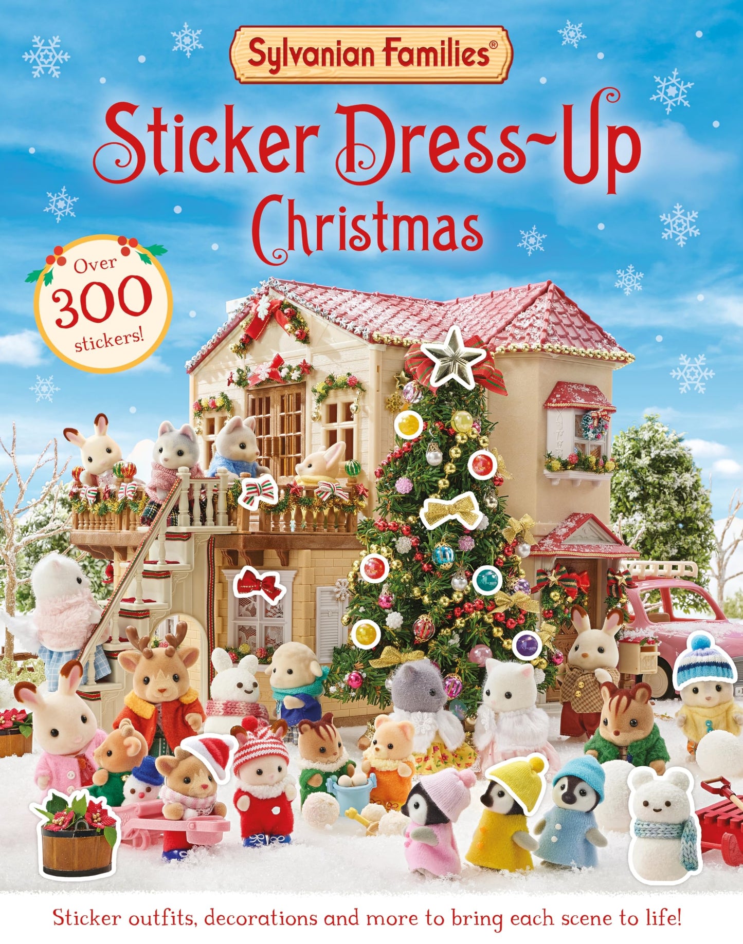 Libro: MACMILLAN Sylvanian Families Sticker Dress-Up Christmas Book An official Sylvanian Families sticker book, with Christmas decorations, outfits and more!.