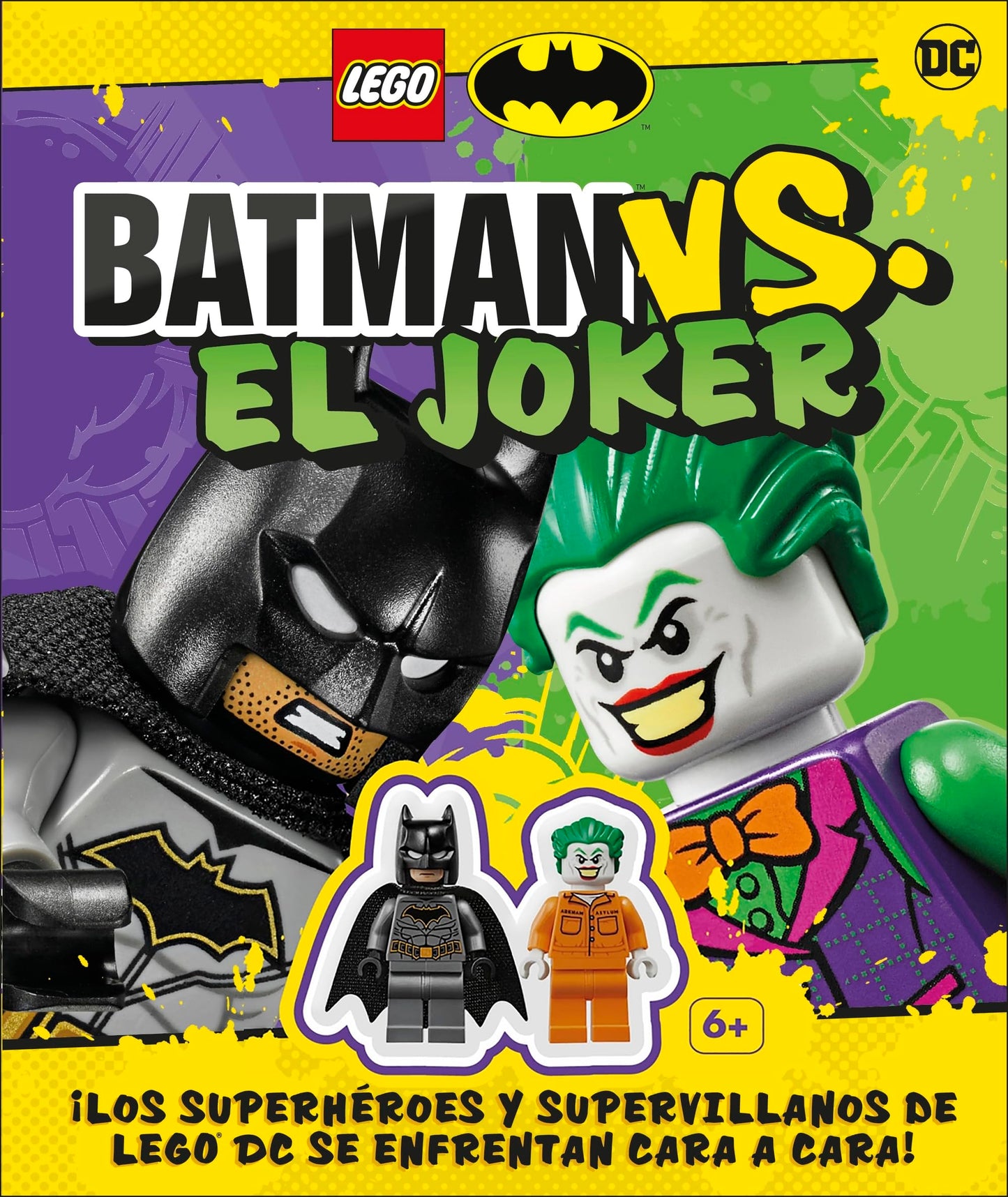 Libro: LEGO® Batman vs. El Joker: ¡Los superhéroes y supervillanos de LEGO® DC se enfrentan cara a cara!