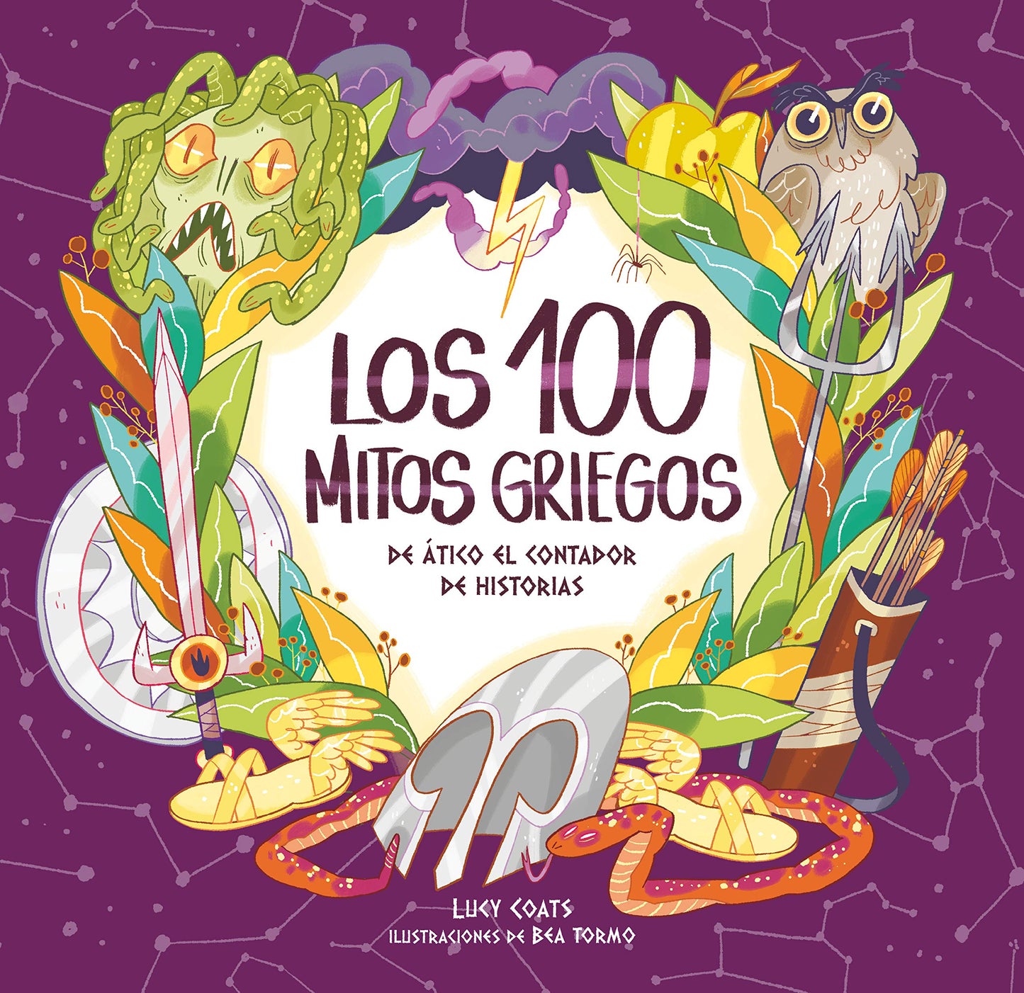 Libro: Los cien mitos griegos de Ático el contador de historias (Para aprender más sobre)