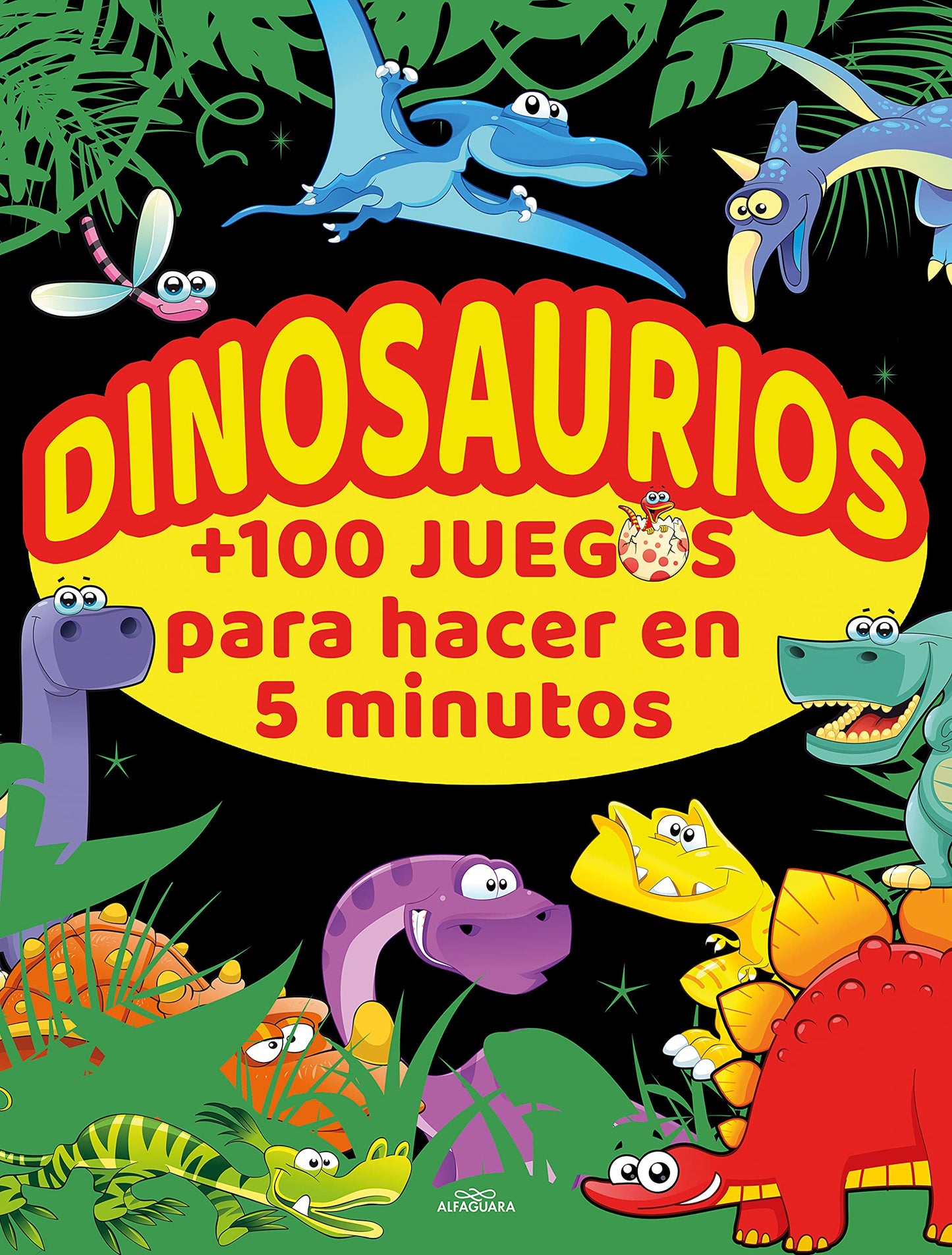 Libro: Dinosaurios +100 juegos para hacer en 5 minutos