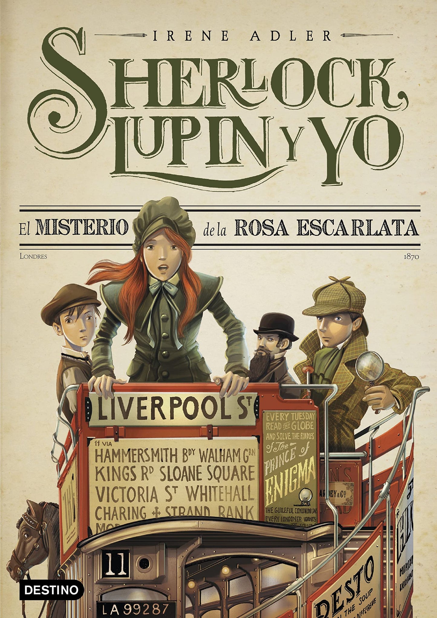 Libro: El misterio de la Rosa Escarlata: Sherlock, Lupin y yo 3