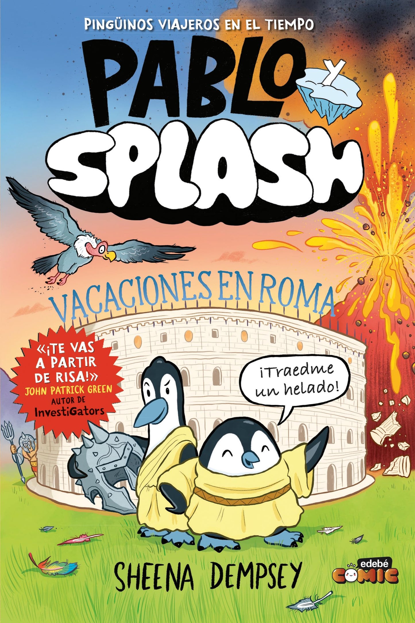 Libro: PABLO Y SPLASH. VACACIONES EN ROMA: 3 (CÓMIC. PABLO Y SPLASH)