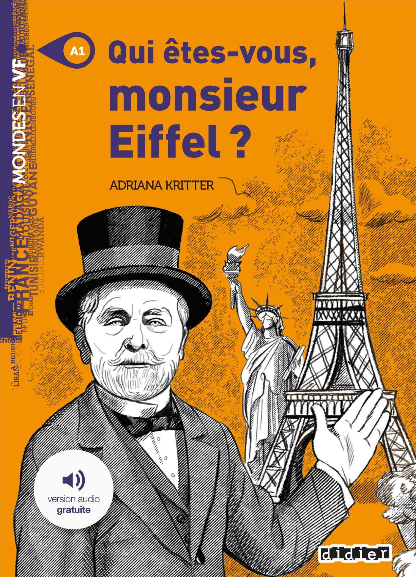 Libro: Mondes en VF - Qui êtes-vous Monsieur Eiffel ? - Niv. A1 - Livre + audios