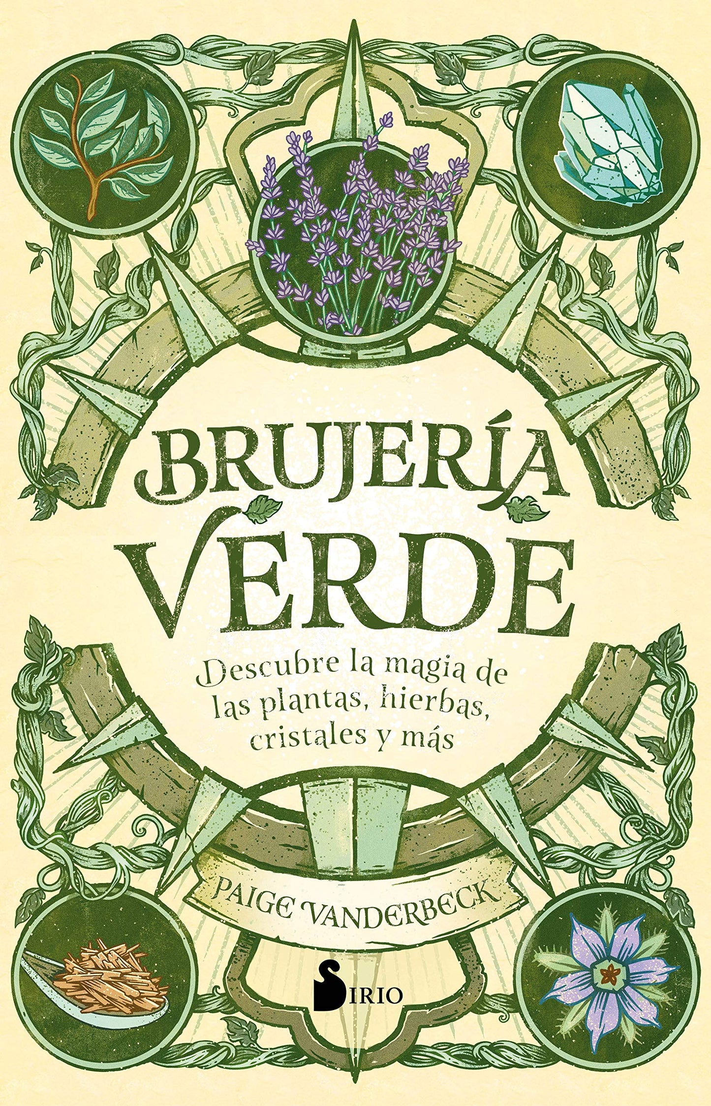 Libro: Brujería verde: Descubre la magia de las plantas, hierbas, cristales y más (Spanish Edition)