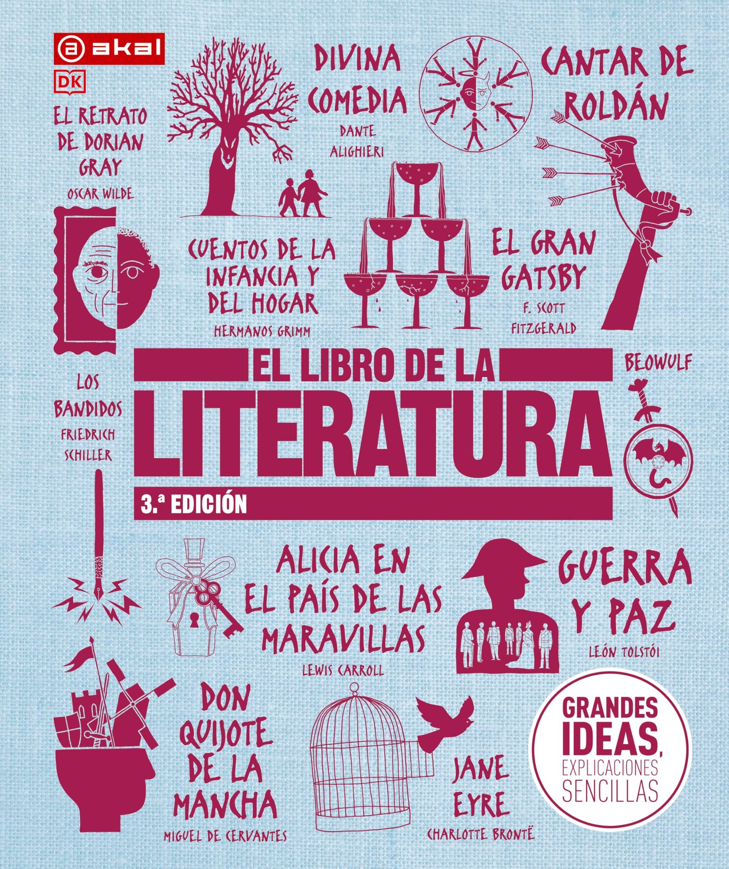 Libro: El libro de la Literatura: 52 (Grandes temas – Gran formato)