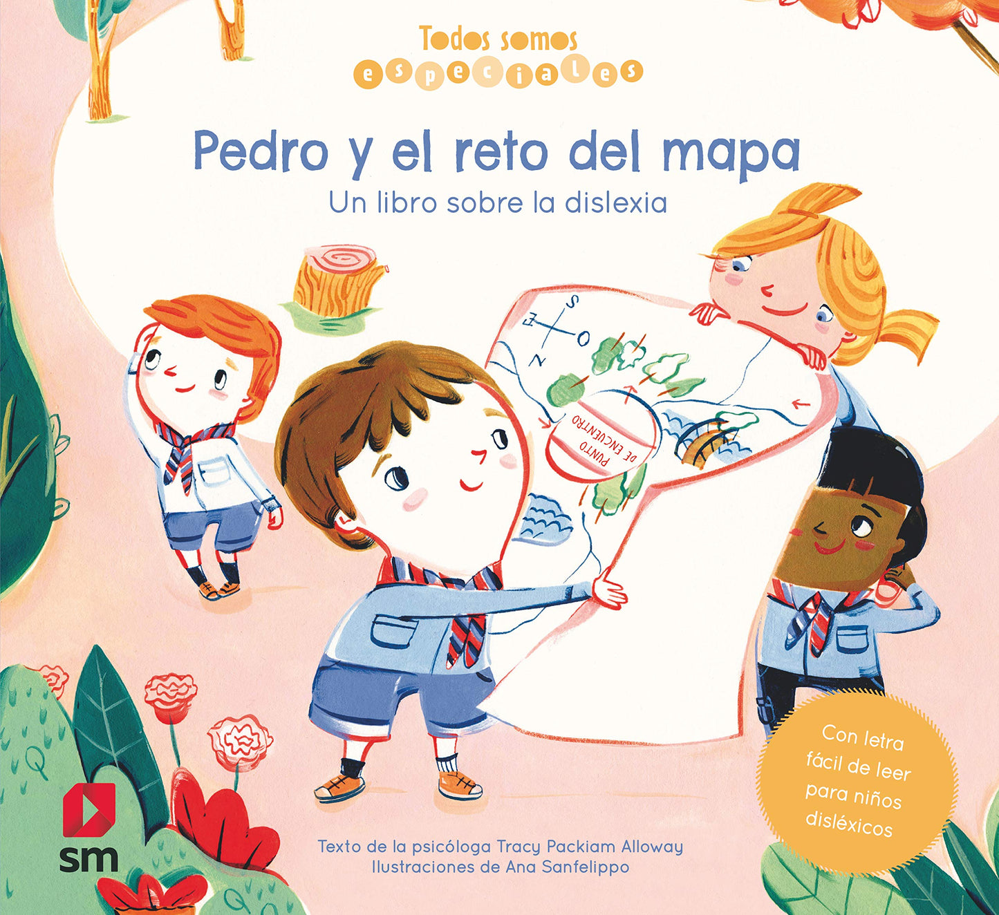 Libro: Pedro y el reto del mapa. Un libro sobre la dislexia