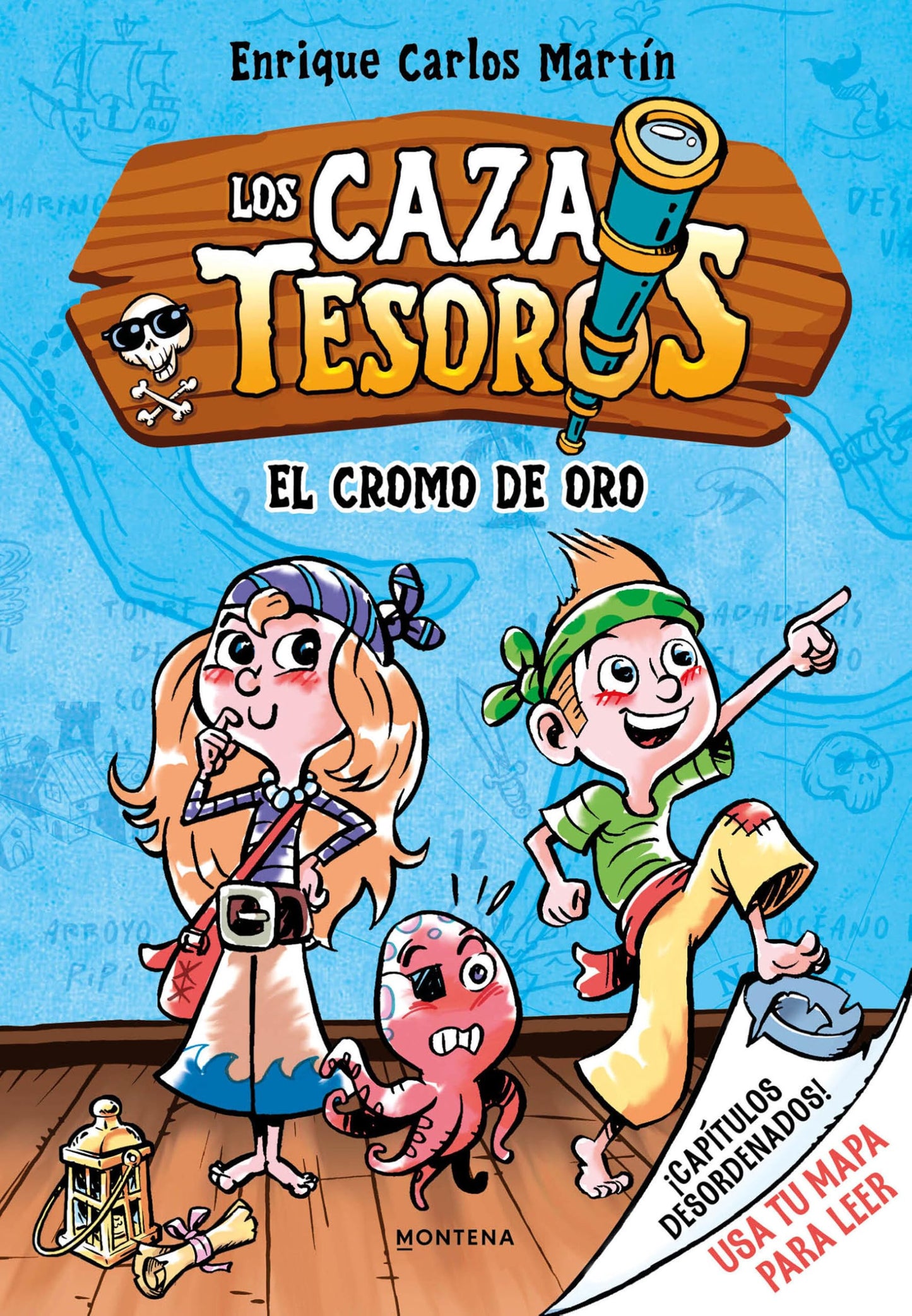 Cazatesoros 1 - El cromo de oro (Montena)