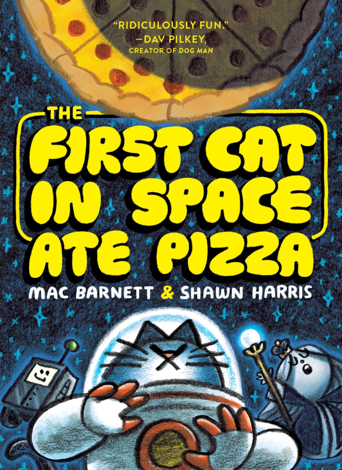 Libro: The First Cat in Space Ate Pizza: A Hilarious Graphic Novel for Kids Ages 8-12