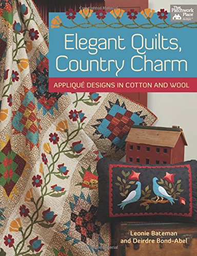 Libro: Elegant Quilts, Country Charm: Applique Designs in Cotton and Wool