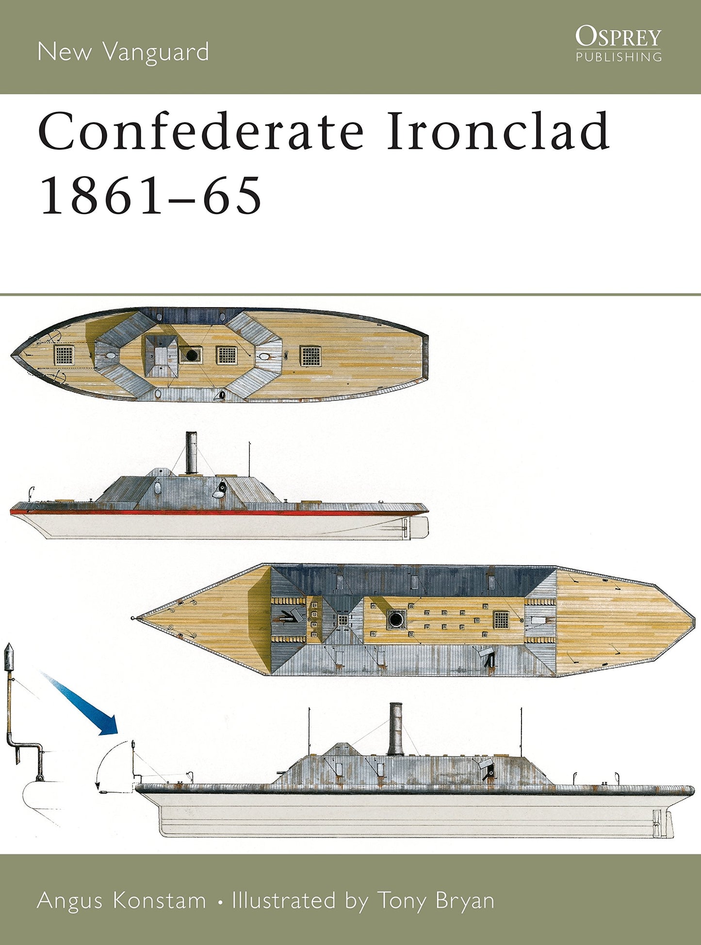 Libro: Confederate Ironclad 1861–65 (New Vanguard, 41)