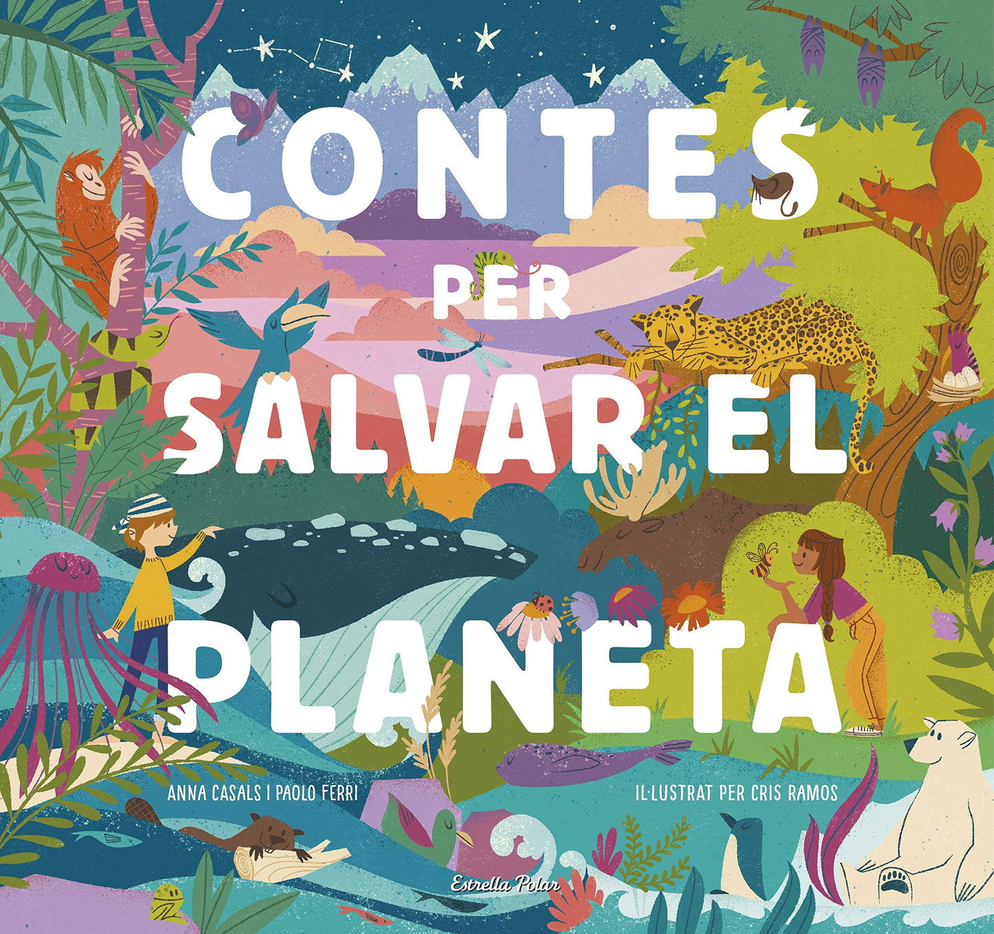 Libro: Contes per salvar el planeta: Il·lustrat per Cris Ramos